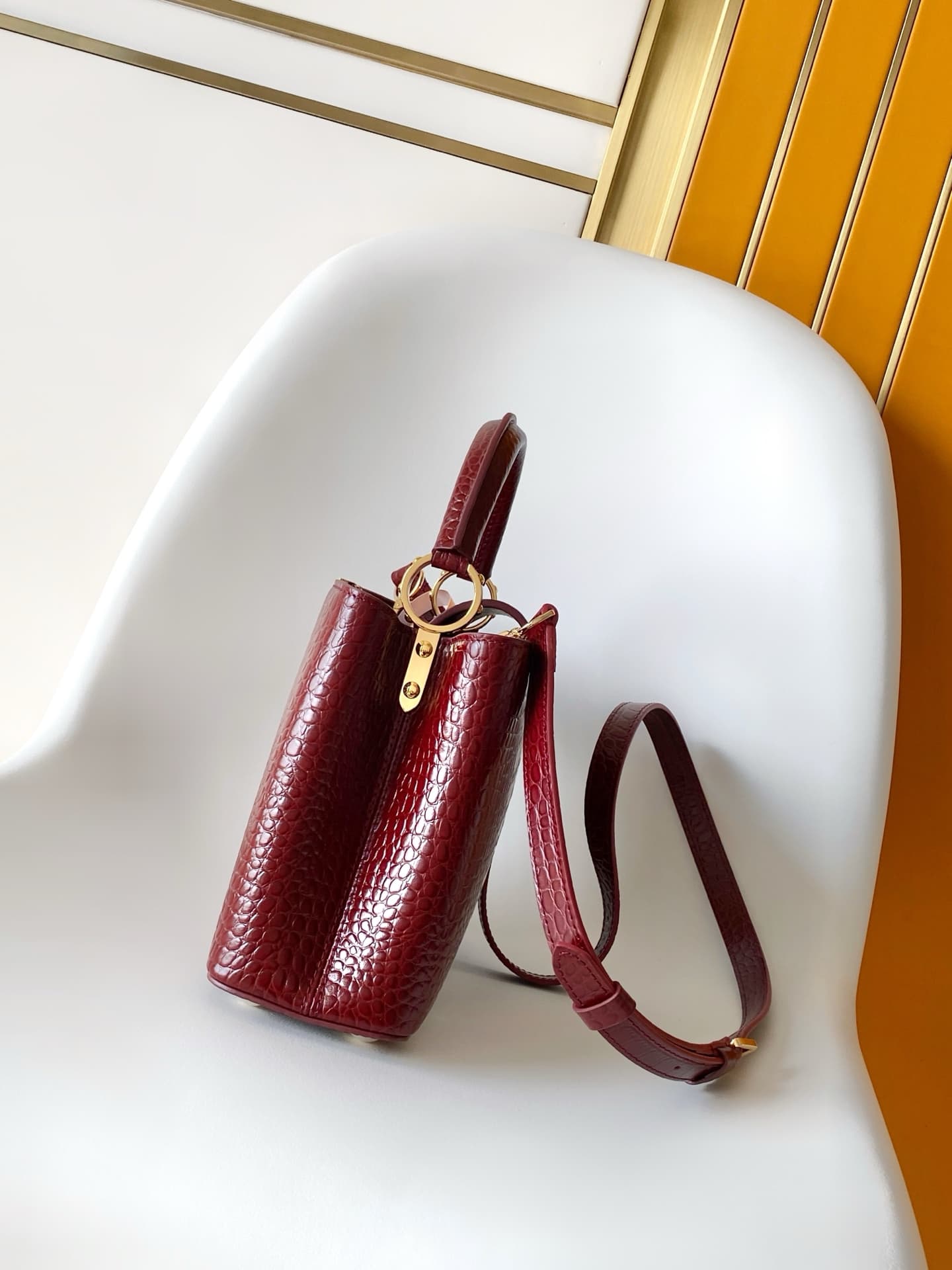 C5193 💰💰 Dynamic 163 – Premium original leather; dynamic color variation: N96963 (jujube red crocodile), N90087 (black crocodile), N93691 (pure white crocodile). N99291: Himalayan; N83538: ostrich, jujube red; N89027 — image 2
