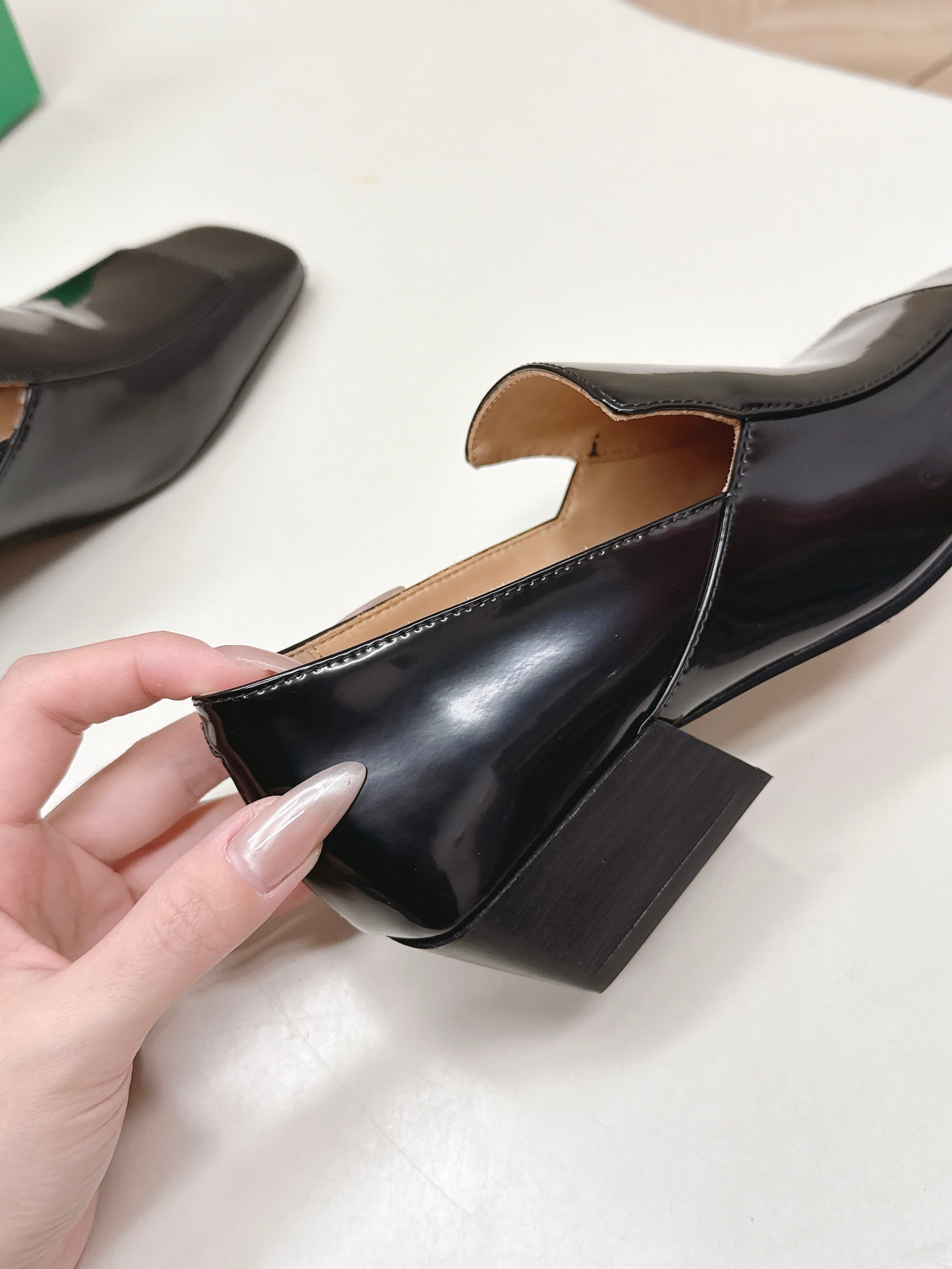 C181 Polished Collection BV2026 – Women’s thick-heel shoes, Sofia — image 8