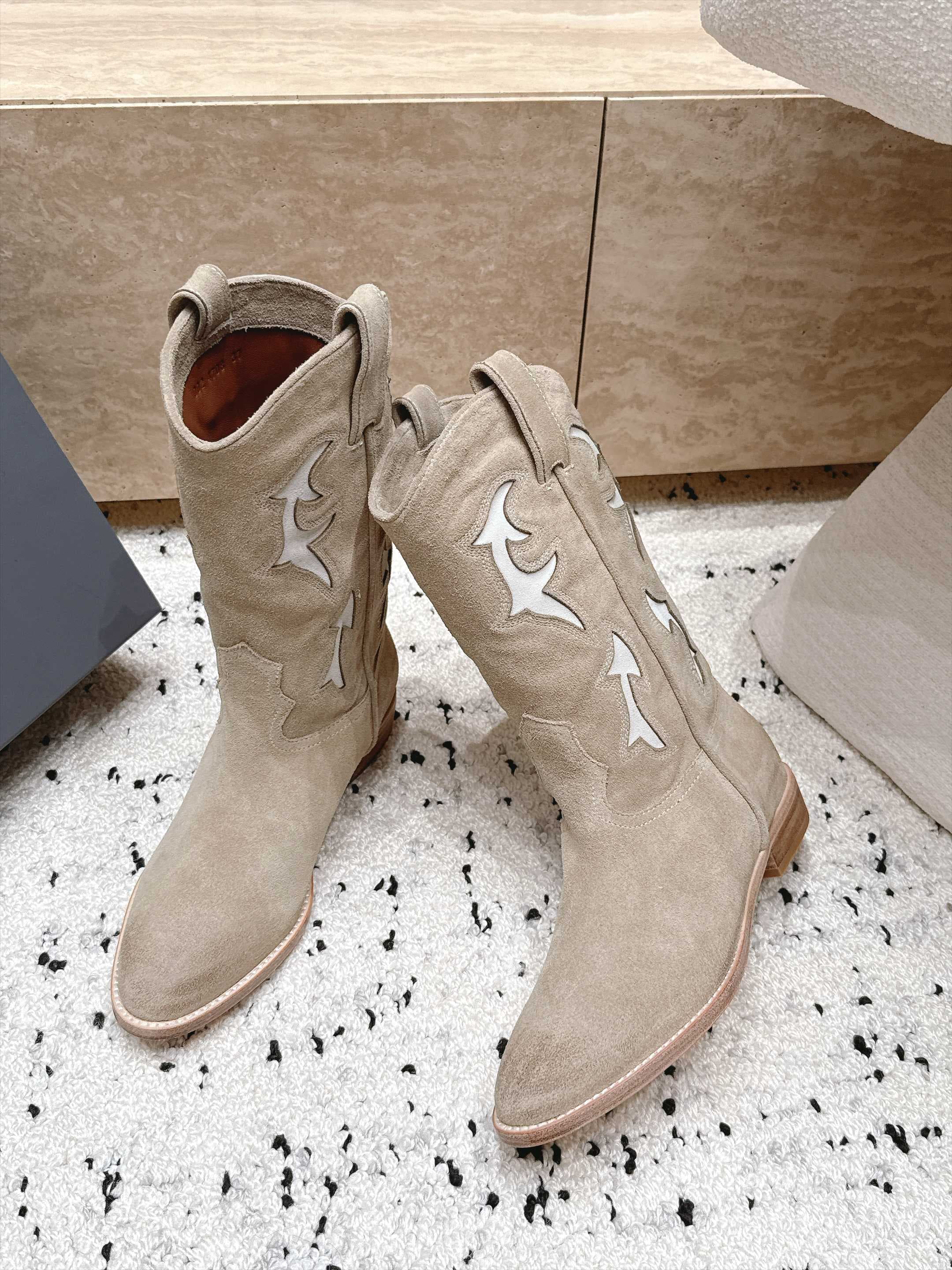 D8712 SARTORE～2026vs Vintage/retro boots for autumn and winter, high-top cowboy boots — image 7