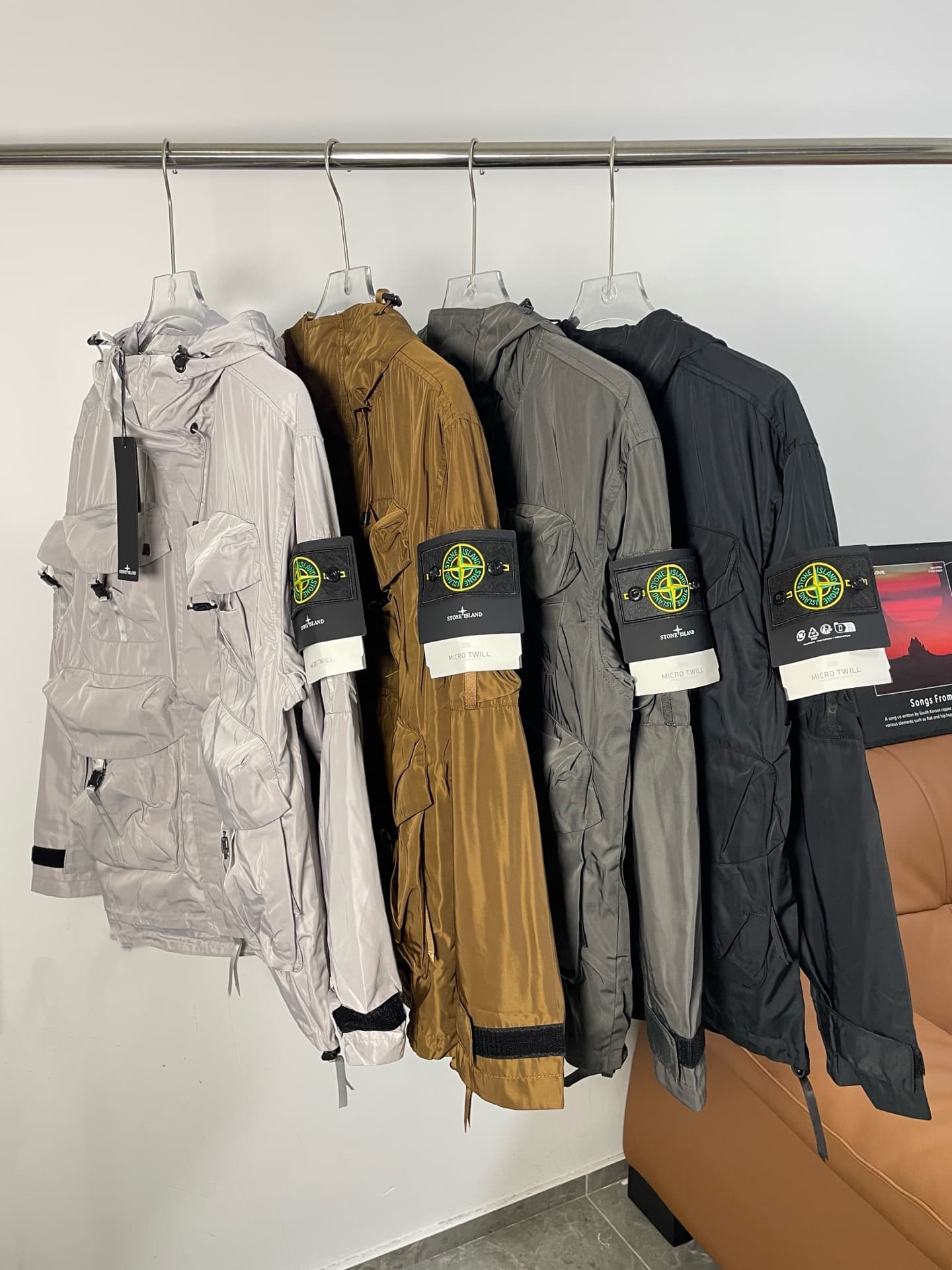 C12532 Stone Island three-dimension cutting technology functional heavy-duty windproof jacket — image 2