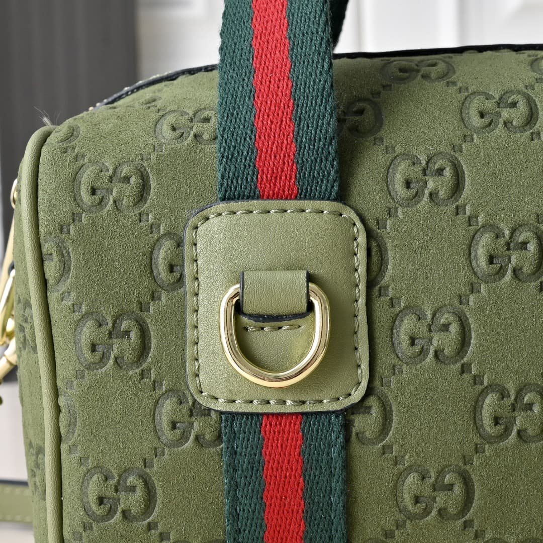 C3894 [Factory Direct Sale] Upgraded version. Inspired by Gucci’s iconic travel bag design, the brand has introduced the Mini GG handbag. This handbag is made from soft GG monogram cotton fabric, and features a Web strap handle as well as a detachable sho — image 6