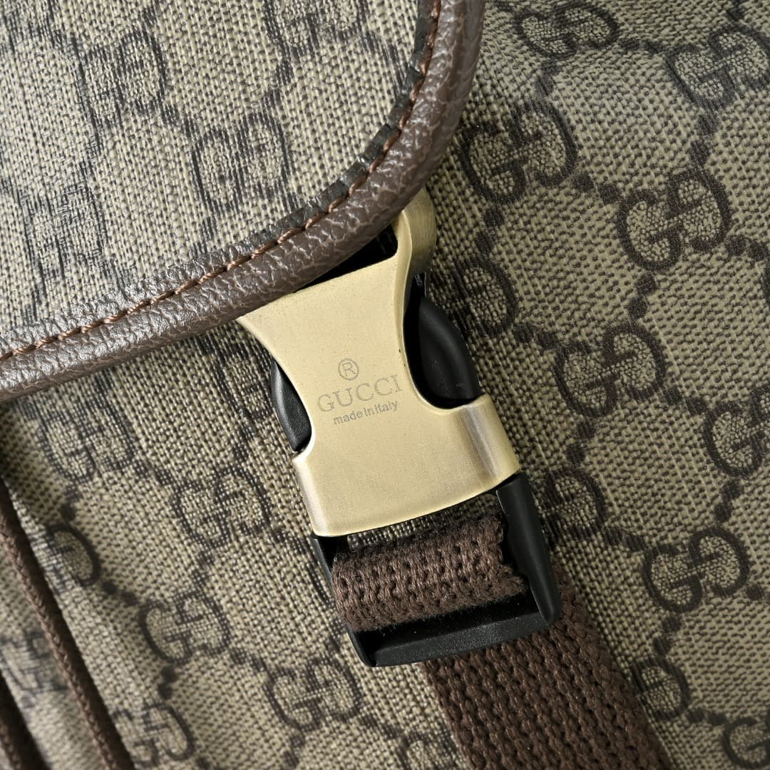 C3886 [Exclusive Background] Real-life photos, original upgraded version 🔥 Ophidia collection large shoulder bag. This collection combines craftsmanship with a classic silhouette and new features. It is made from soft-textured fabric. The bag features a G — image 6