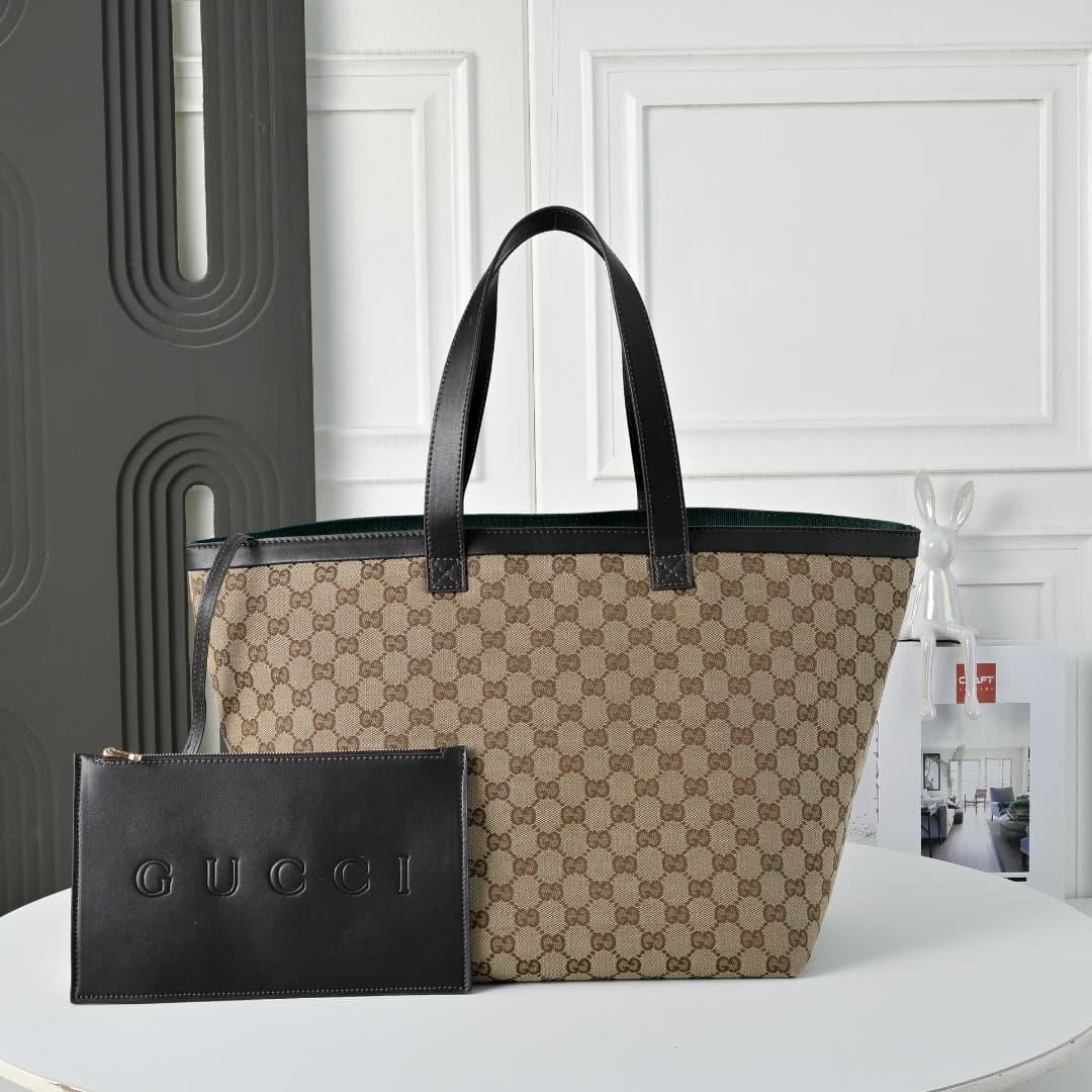 C3908 [Exclusive Background] Real photos of the item itself; an upgraded version of the original Gucci Gangtotissima collection’s medium-sized tote bag — image 1