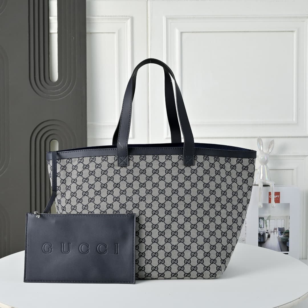 C3906 [Exclusive Background] Real photos of the product; an upgraded version of the original Gucci Gangtotissima collection – medium-sized tote bags — image 1