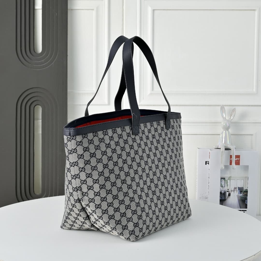 C3906 [Exclusive Background] Real photos of the product; an upgraded version of the original Gucci Gangtotissima collection – medium-sized tote bags — image 2