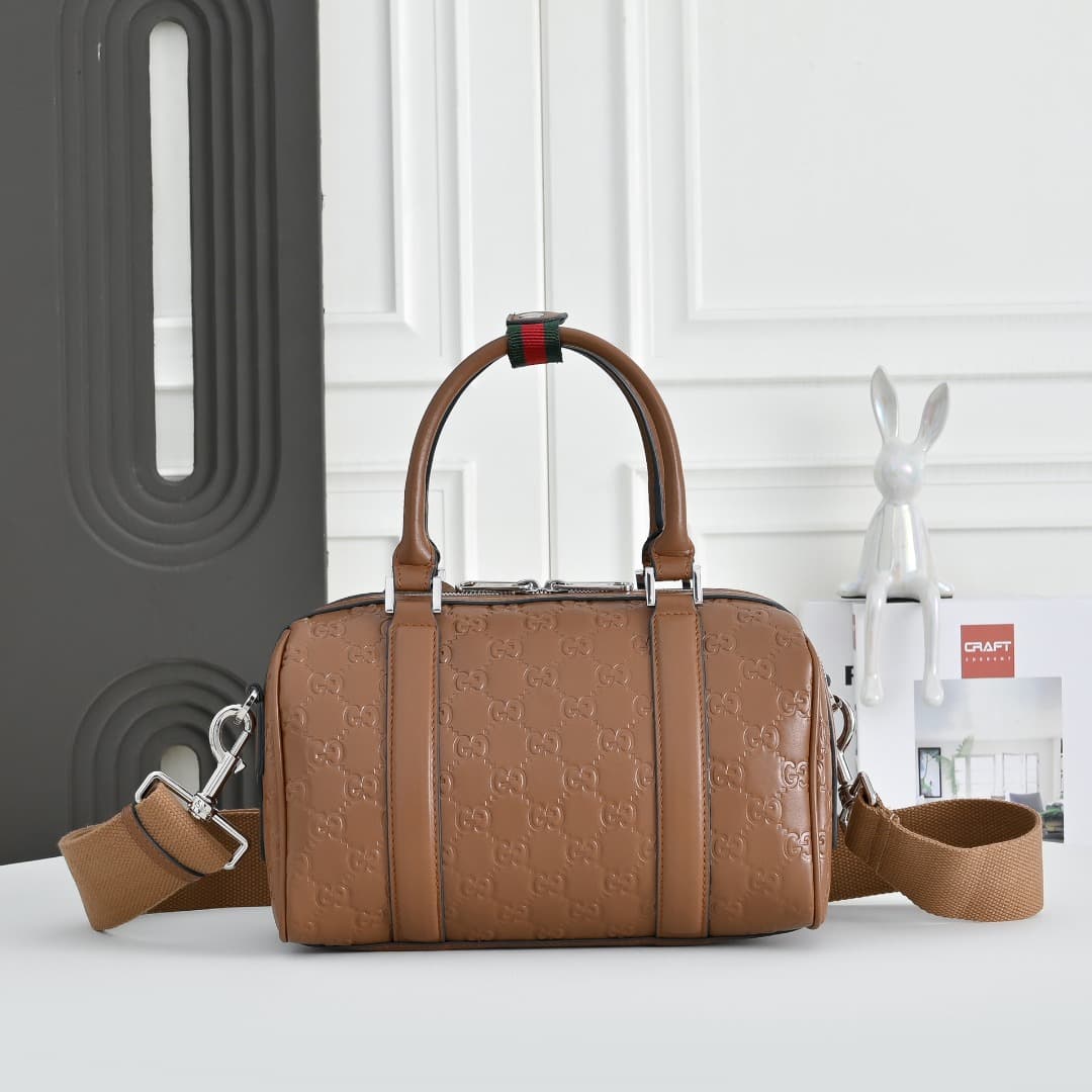 C3898 [Exclusive Background] Real-life photos, original version upgraded 🔥 Super Double G series – from everyday wear to special occasions, the various patterns beloved by the brand add extra charm to these new leather items. This handbag is crafted from  — image 2