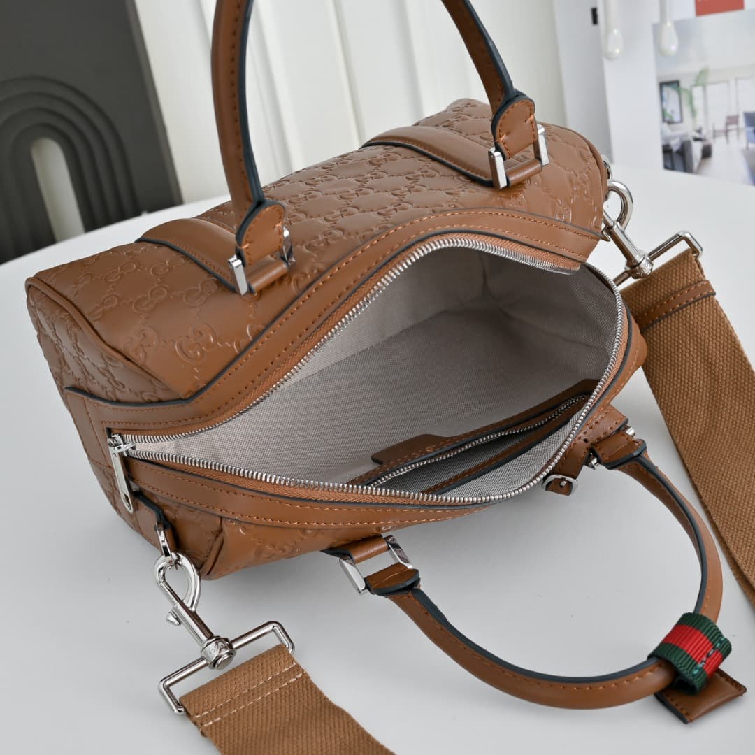 C3898 [Exclusive Background] Real-life photos, original version upgraded 🔥 Super Double G series – from everyday wear to special occasions, the various patterns beloved by the brand add extra charm to these new leather items. This handbag is crafted from  — image 8