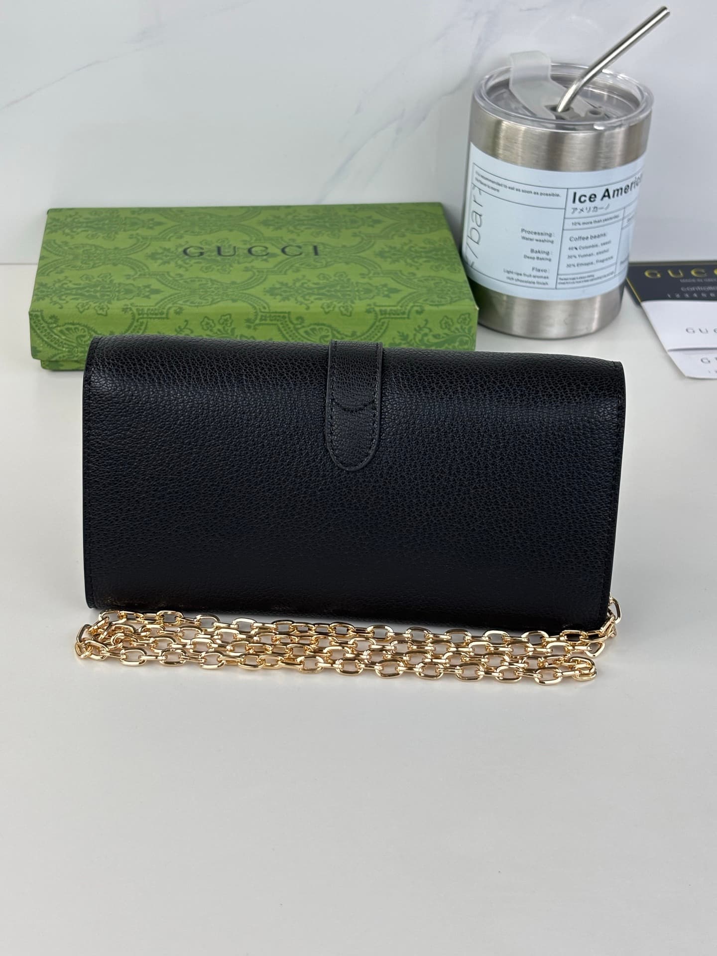 C3956 GUCCl2026 spring/summer collection is now available. The new small accessories collection features a design inspired by Gucci Jackie 1961 series, reinterpreting the classics with a modern style. This item can be carried on one shoulder. The carefull — image 2