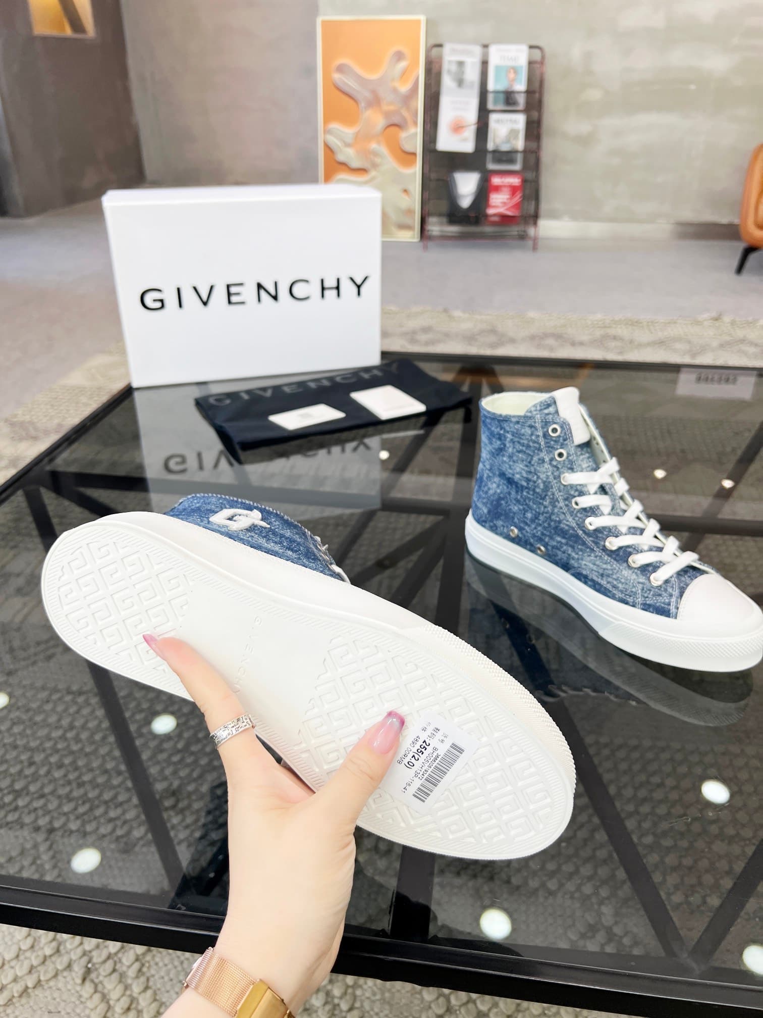 D12 real 💰  J  🔍 Top purchasing agents 🇮🇹 Ji Pao Street Couple 👫 New high top boots are coming, a super popular sports hot item in the counter. The original factory is equipped with Italian imported cowhide and fabric, with a classic appearance and a new  — image 8