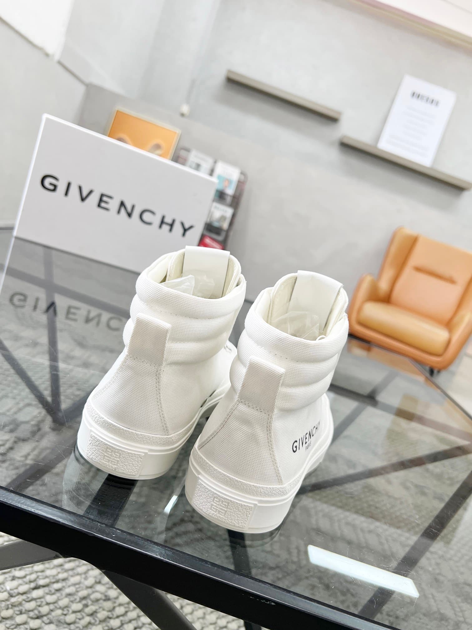 D5 real 💰  J  🔍 Top purchasing agents 🇮🇹 Ji Pao Street Couple 👫 New high top boots are coming, a super popular sports hot item in the counter. The original factory is equipped with Italian imported cowhide and fabric, with a classic appearance and a new s — image 8