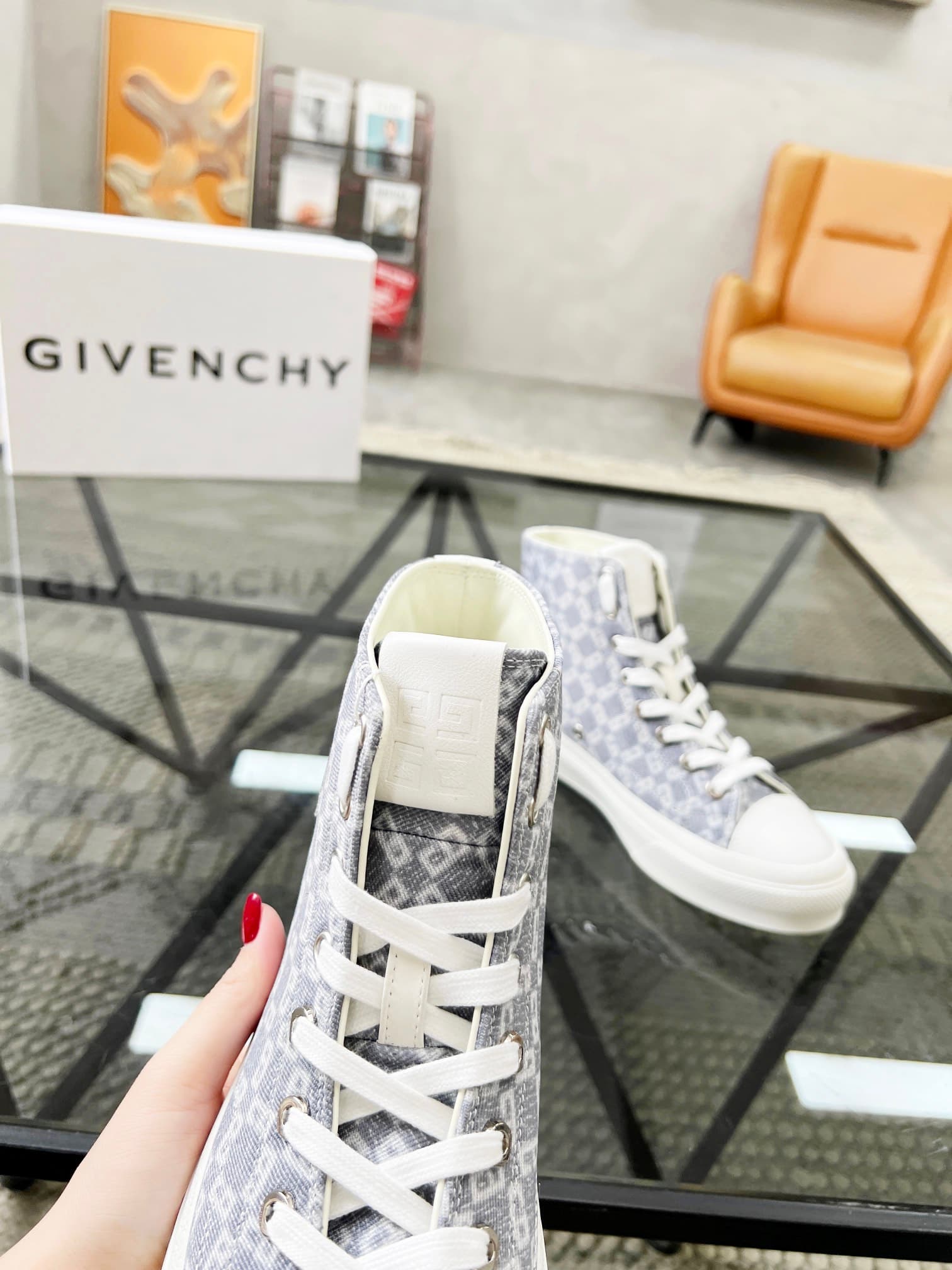 D7 real 💰  J  🔍 Top purchasing agents 🇮🇹 Ji Pao Street Couple 👫 New high top boots are coming, a super popular sports hot item in the counter. The original factory is equipped with Italian imported cowhide and fabric, with a classic appearance and a new s — image 7