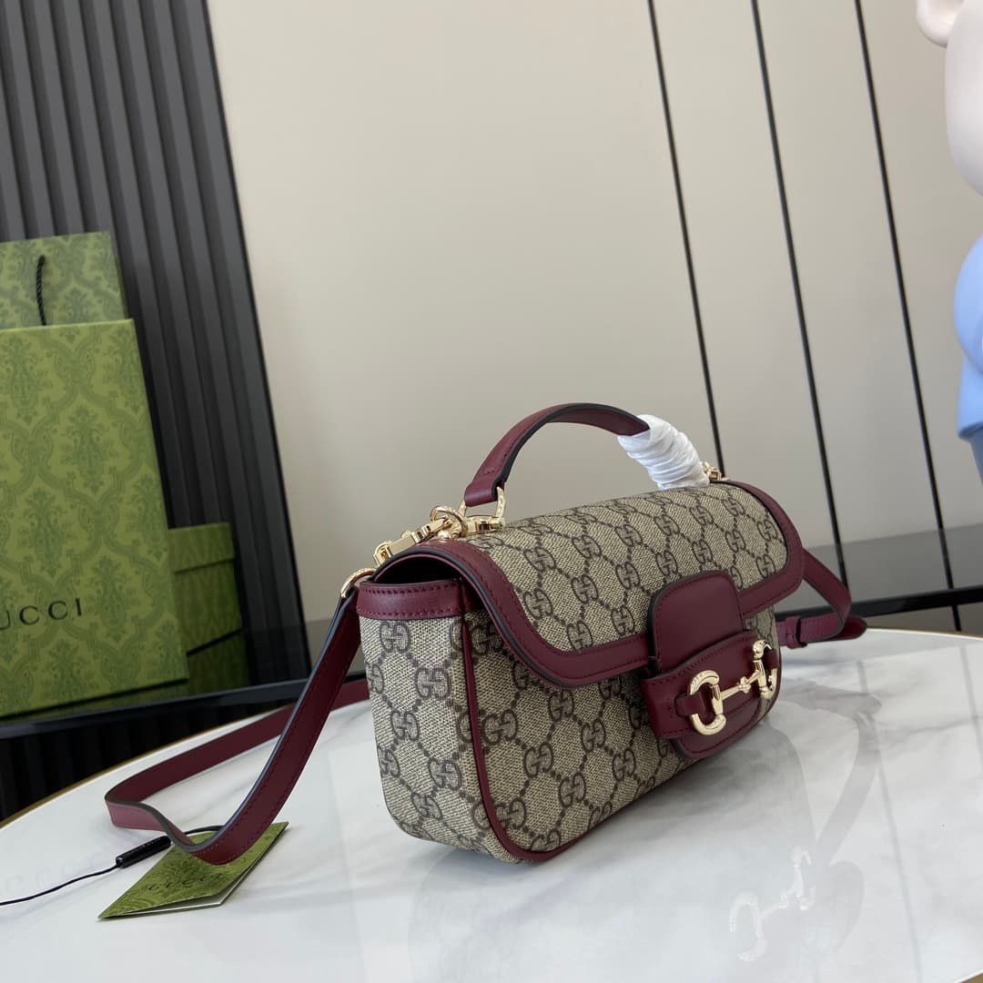 C4022 💎460💎💕【New Arrival】Gucci Horsebit 1955 collection/series small handbag — image 2