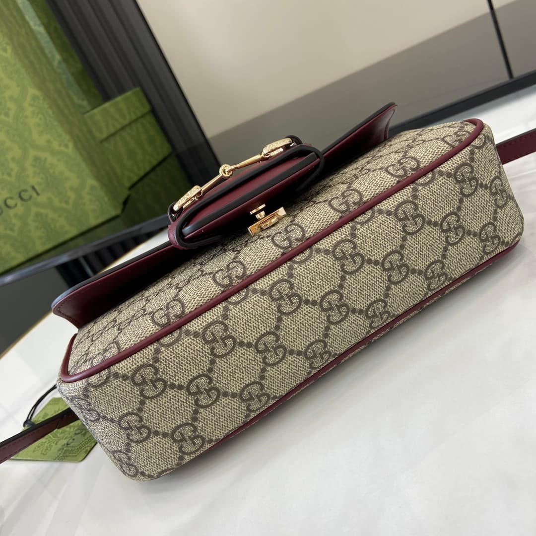 C4022 💎460💎💕【New Arrival】Gucci Horsebit 1955 collection/series small handbag — image 4