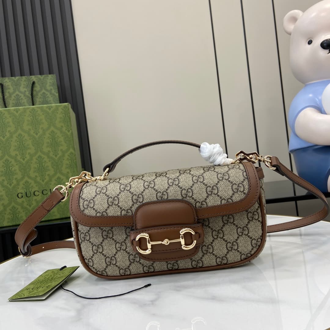 C4029 💎460💎💕[New Arrival] Gucci Horsebit 1955 collection/series small handbag — image 1