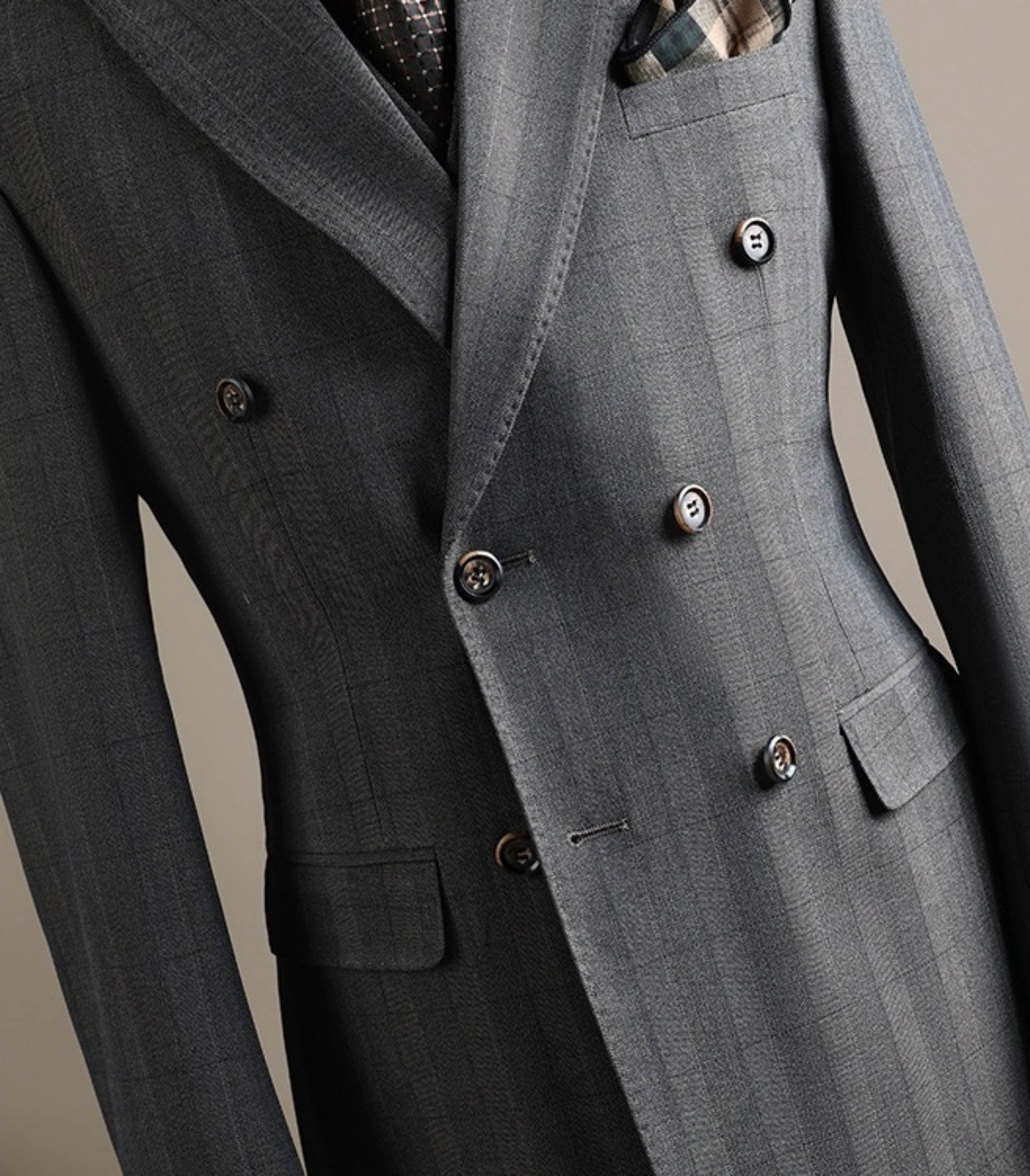 C17925 The perfect choice for business occasions! Essential formal attire for business meetings and interviews! Wedding dresses! Highly recommended by stores! Top-selling items! 🔥 [YSL] High-end suit sets, identical to those on the official website. Three — image 7