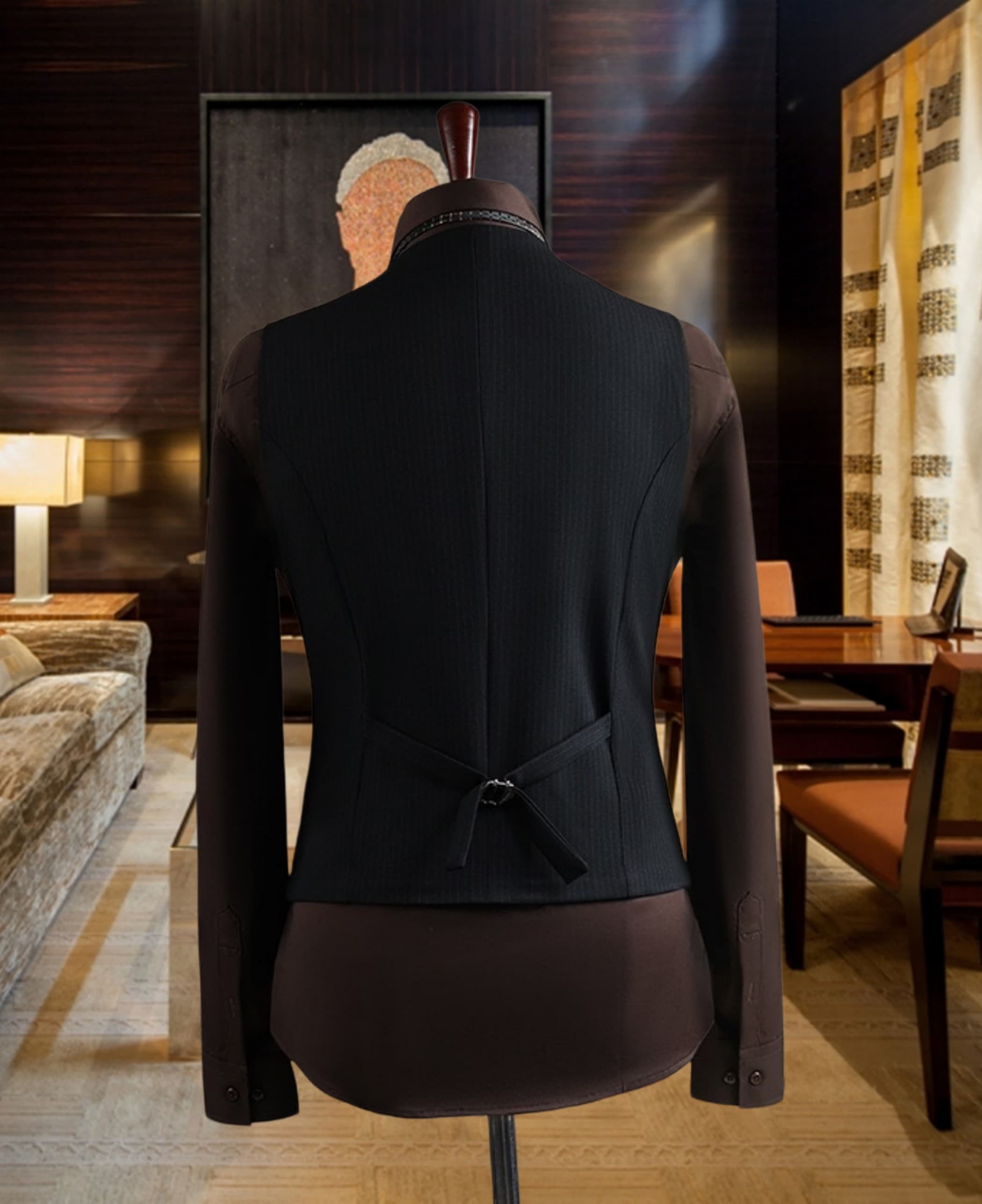 C17924 The preferred choice for business occasions! Essential formal attire for business negotiations and interviews! Wedding dresses! Recommended by stores! Top-selling products! 🔥 [YSL] High-end suit sets, identical to those on the official website. Thr — image 4