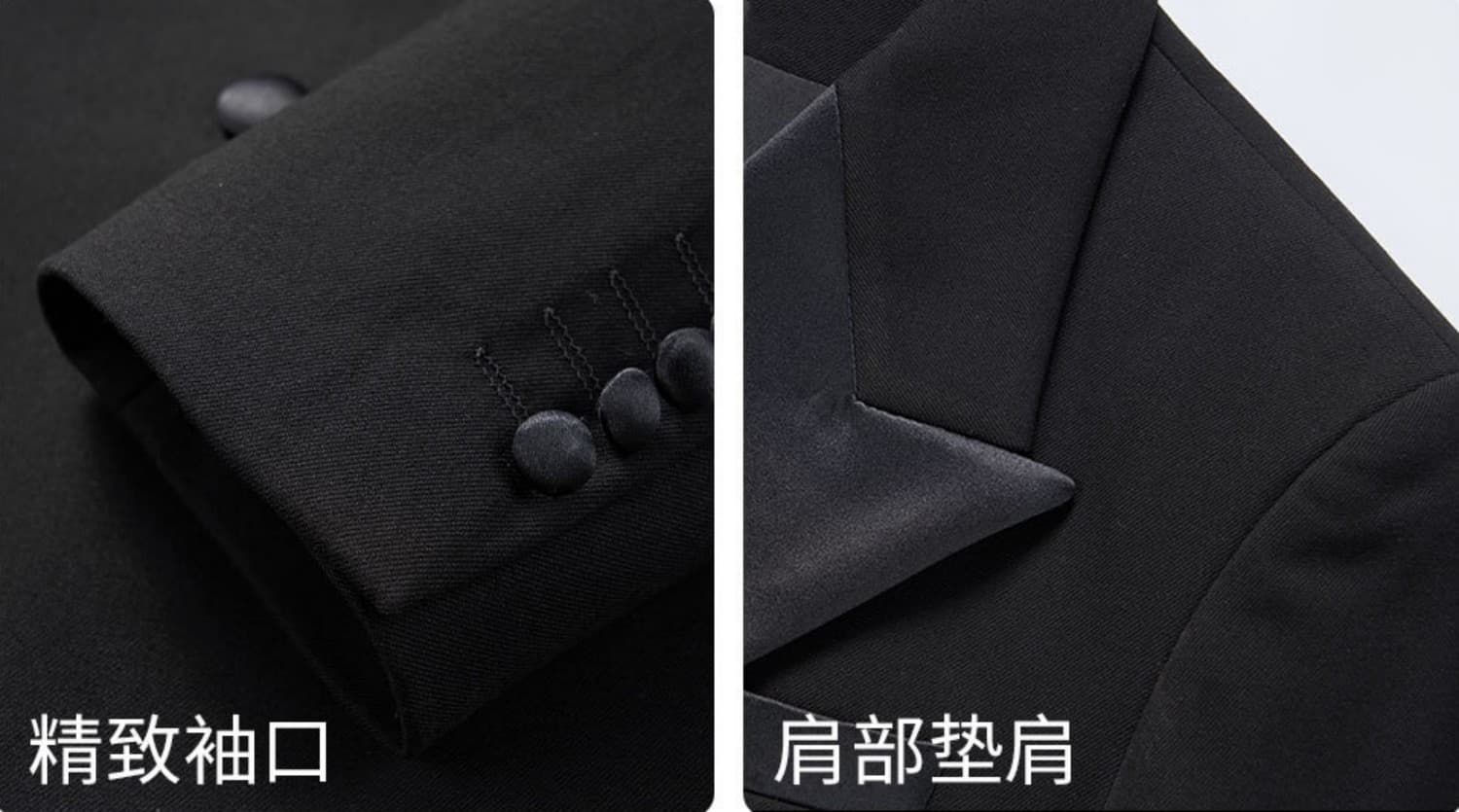 C17921 Ideal for business use! Essential formal attire for business negotiations and interviews! Wedding dresses! Highly recommended by stores! Top-selling products! 🔥 [YSL] High-end suit sets, identical to those on the official website. Three-piece suits — image 5