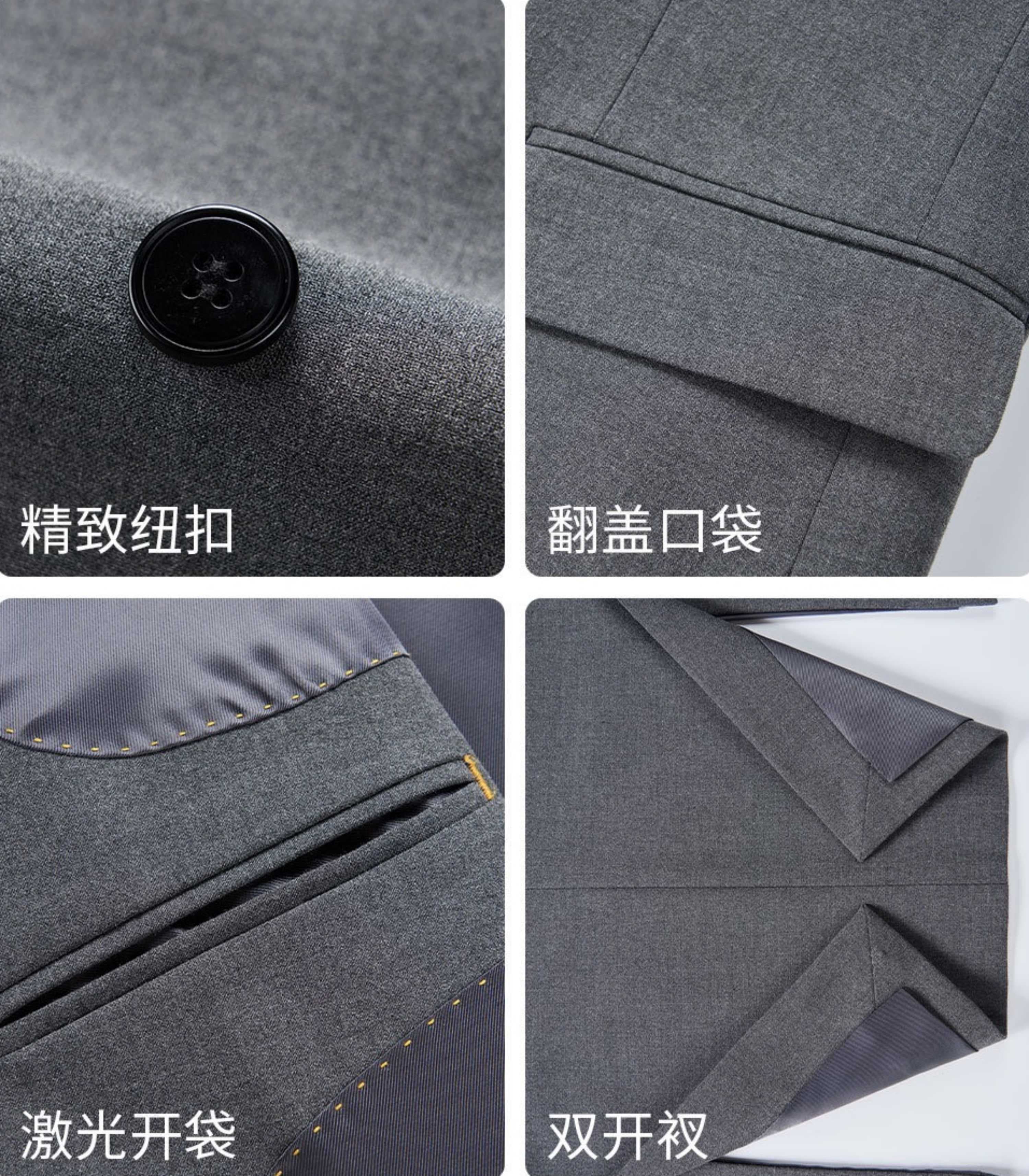 C17979 The perfect choice for business occasions! Essential formal attire for business negotiations and interviews! Wedding dresses! Recommended by stores! Top-selling items! 🔥 [Louis Vuitton LV] High-end suit sets, identical to those on the official webs — image 8