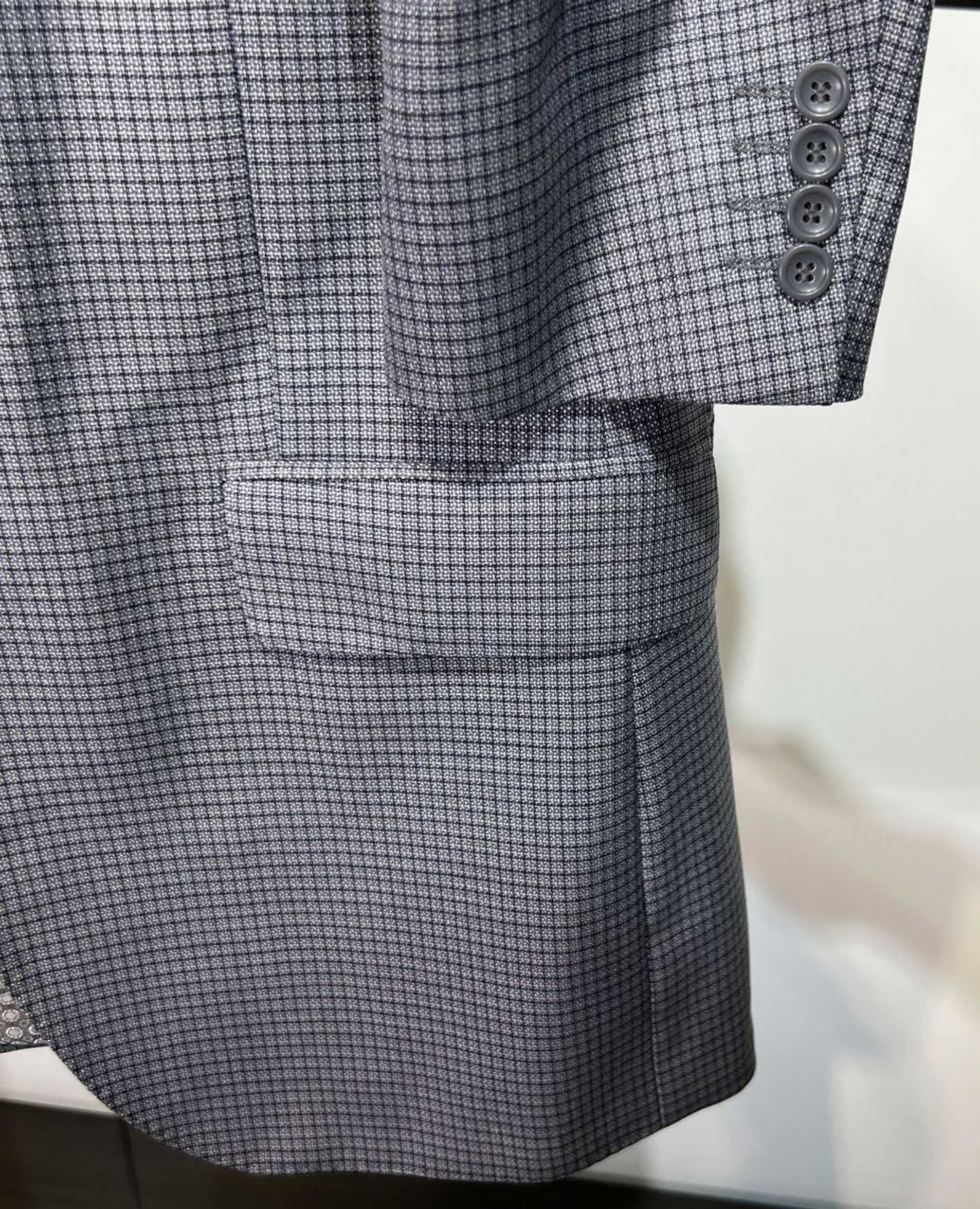 C17989 Single suit jacket, top-quality wool fabric. Fabric composition: 43% wool, 57% silk. Highly recommended by the store! A must-have item! 🔥 [Prada PRADA] Original high-end suit set, identical to the products on the official website. New designs from  — image 6