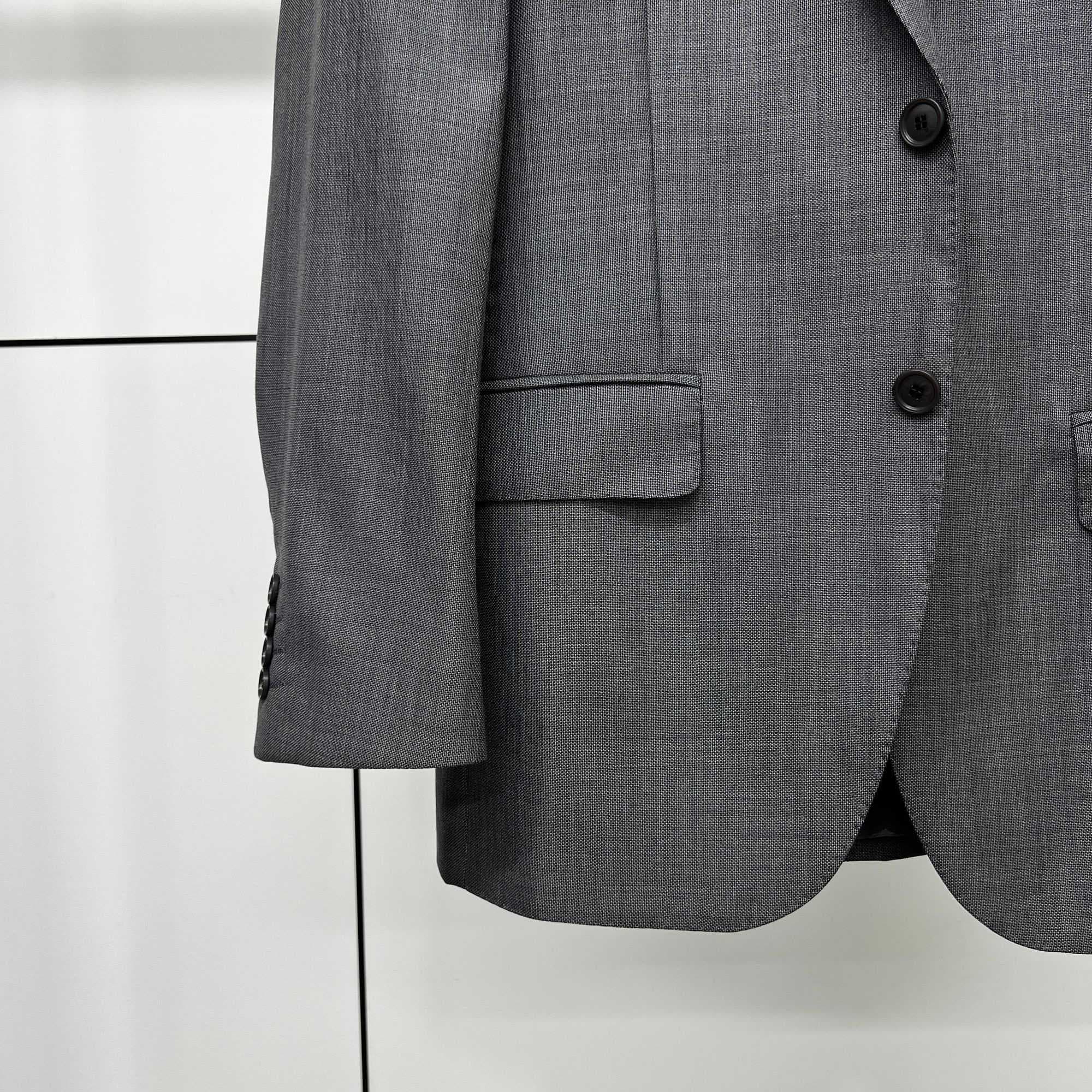 C17987 Jacket and Western trousers – top-quality wool fabric. Fabric composition: 85% wool, 15% silk. Highly recommended by the store! Our best-seller! 🔥 [Prada PRADA] High-end suit set from original stock; identical to the products on the official websit — image 3