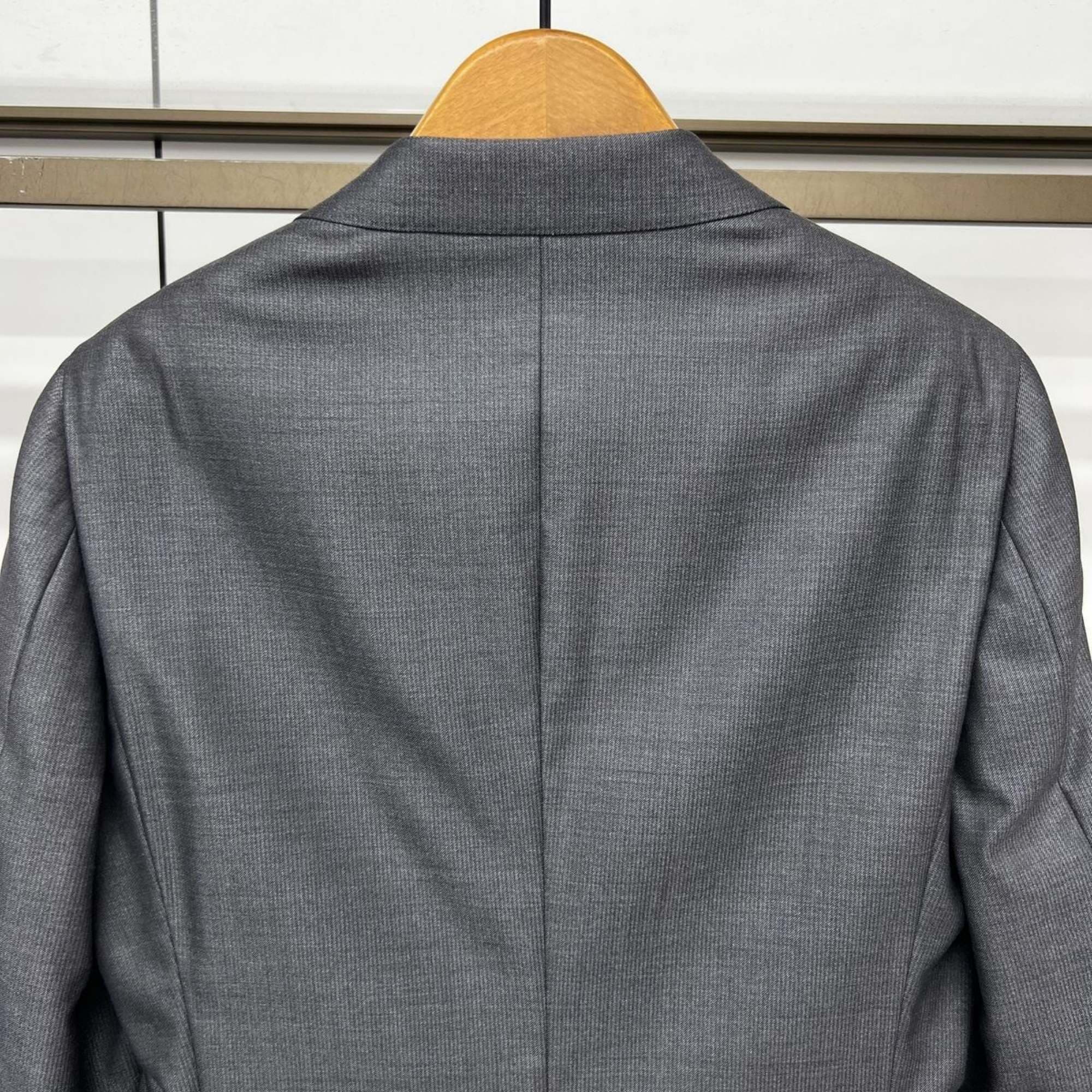 C17986 Jacket and trousers – top-quality wool fabric. Fabric composition: 58% wool, 42% silk. Highly recommended by the store! Our best-selling item! 🔥 [Prada PRADA] High-end suit set from original stock; identical to the products on the official website. — image 4