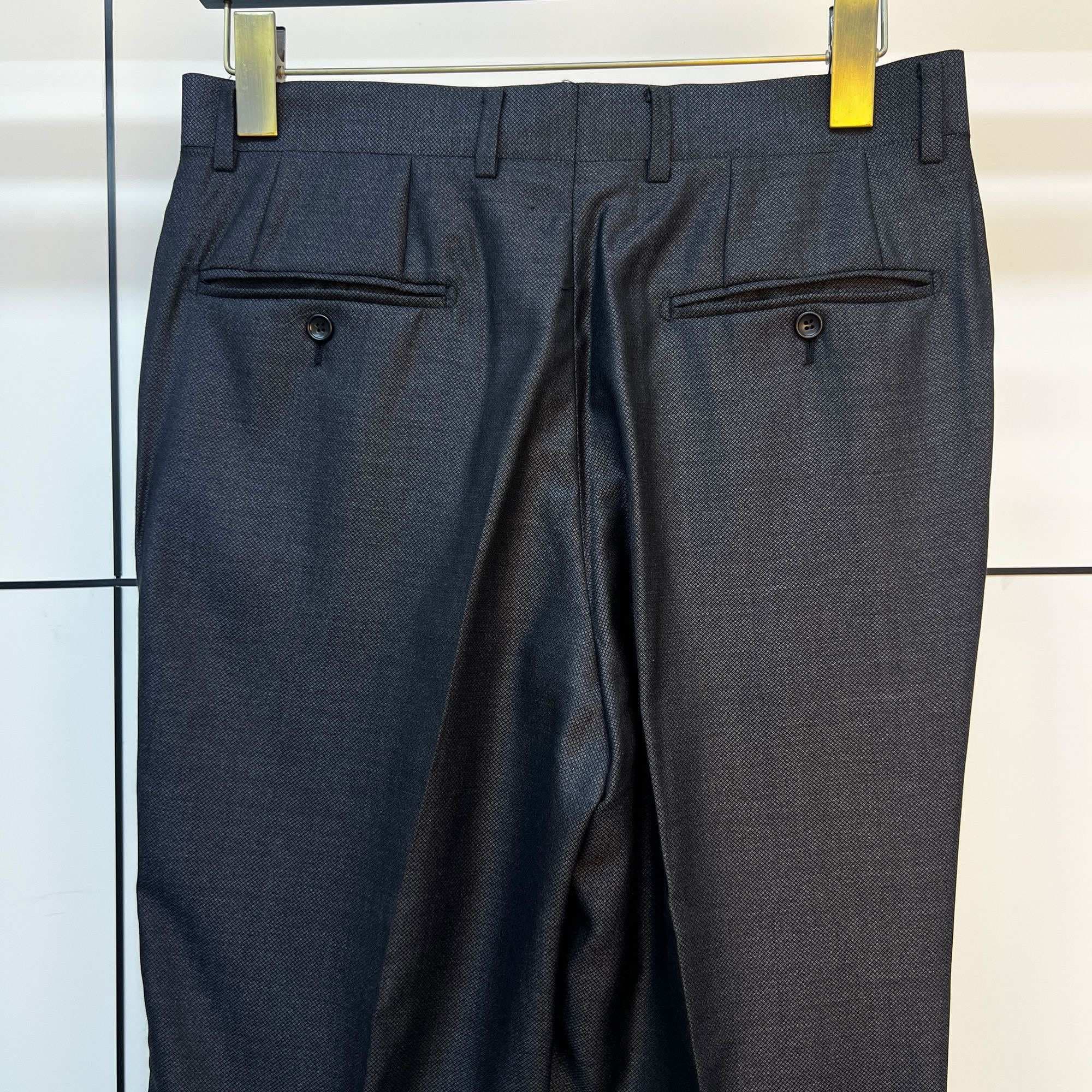 C17986 Jacket and trousers – top-quality wool fabric. Fabric composition: 58% wool, 42% silk. Highly recommended by the store! Our best-selling item! 🔥 [Prada PRADA] High-end suit set from original stock; identical to the products on the official website. — image 7