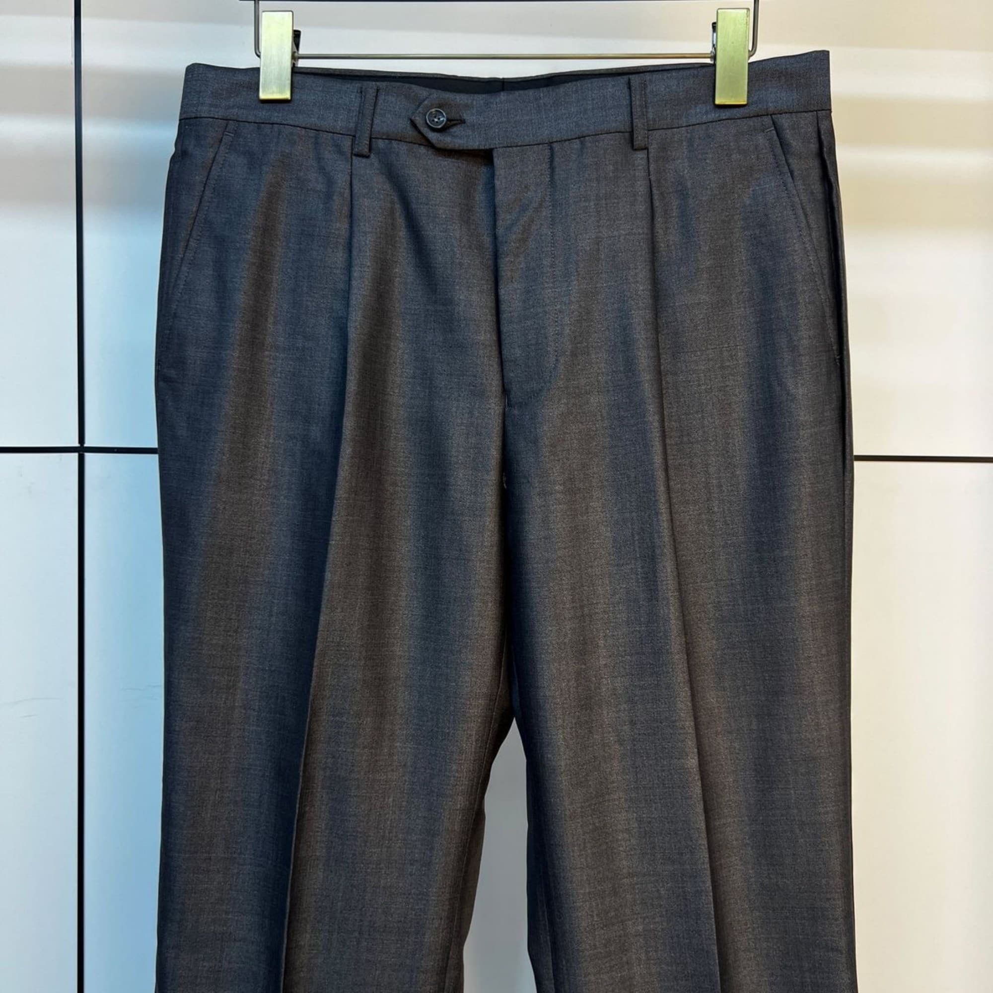 C17985 Jacket and trousers – top-quality wool fabric. Fabric composition: 54% wool, 46% silk. Highly recommended by the store! Our best-selling item! 🔥 [Prada PRADA] High-end suit set from original stock; identical to the products on the official website. — image 6