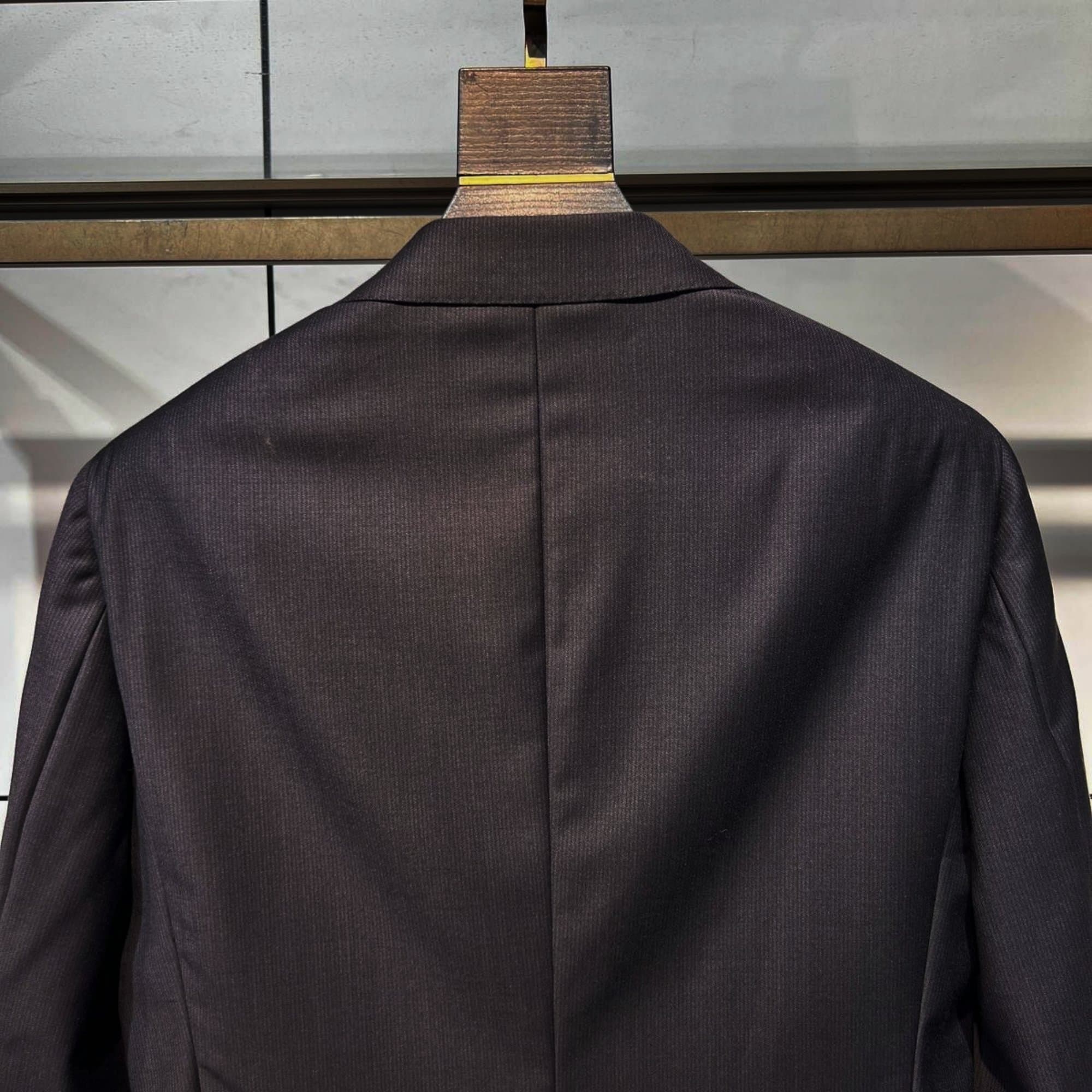 C17984 Jacket and trousers – top-quality wool fabric. Fabric composition: 97% wool, 3% polyester. Highly recommended by the store! The best-selling item! 🔥 [Prada PRADA] Original high-end suit set, identical to the products on the official website. Two-pi — image 4