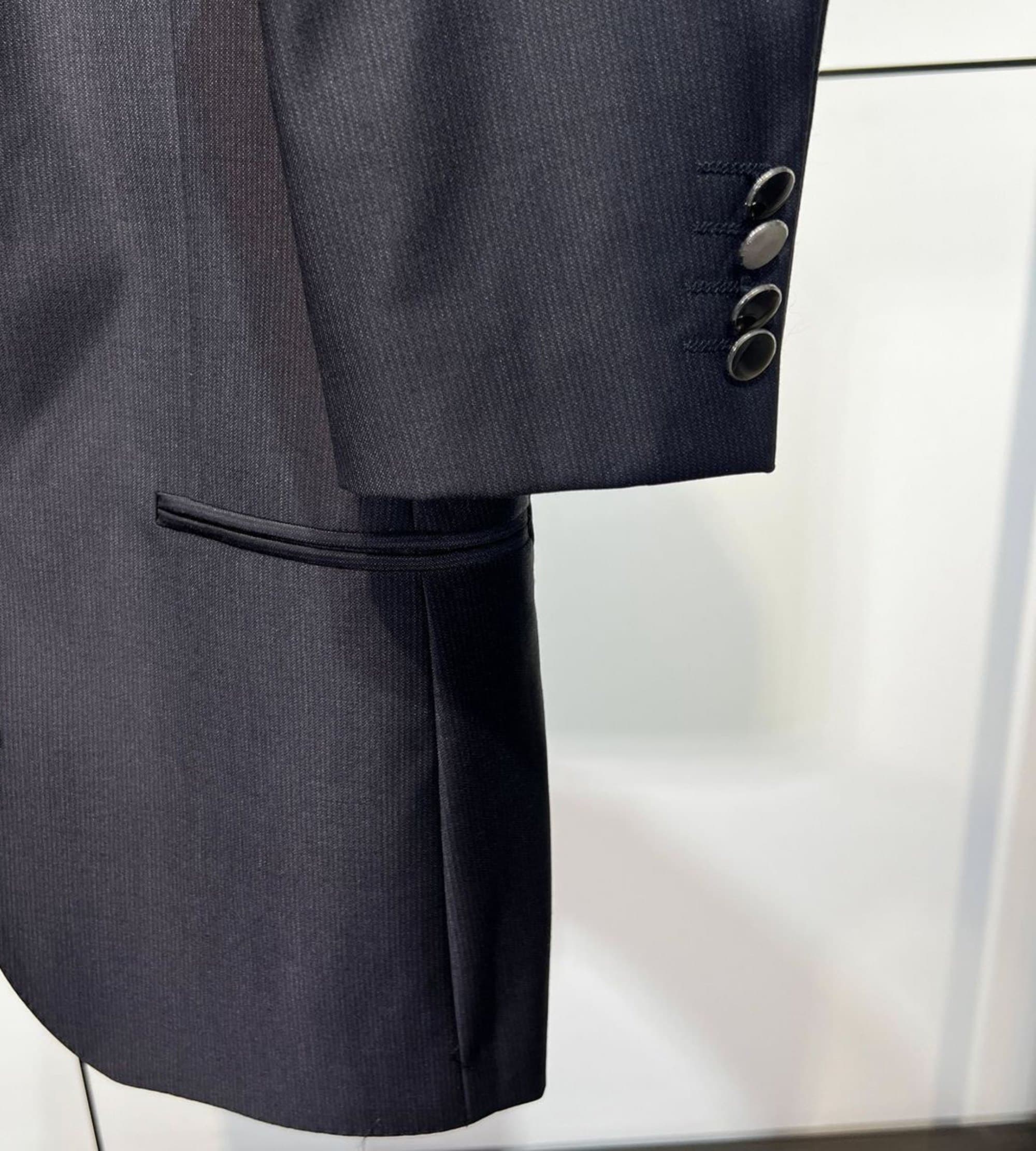 C17984 Jacket and trousers – top-quality wool fabric. Fabric composition: 97% wool, 3% polyester. Highly recommended by the store! The best-selling item! 🔥 [Prada PRADA] Original high-end suit set, identical to the products on the official website. Two-pi — image 5