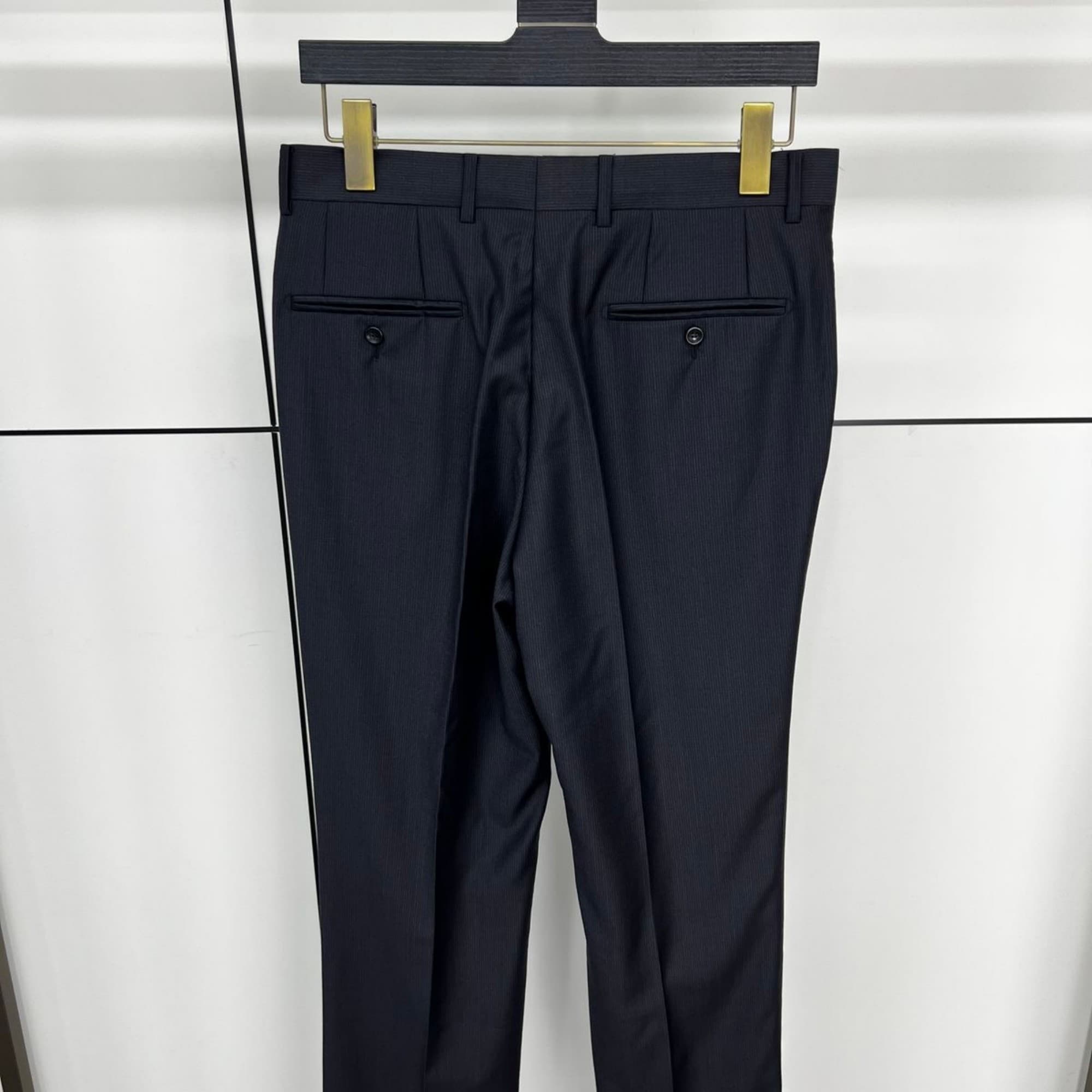 C17984 Jacket and trousers – top-quality wool fabric. Fabric composition: 97% wool, 3% polyester. Highly recommended by the store! The best-selling item! 🔥 [Prada PRADA] Original high-end suit set, identical to the products on the official website. Two-pi — image 7