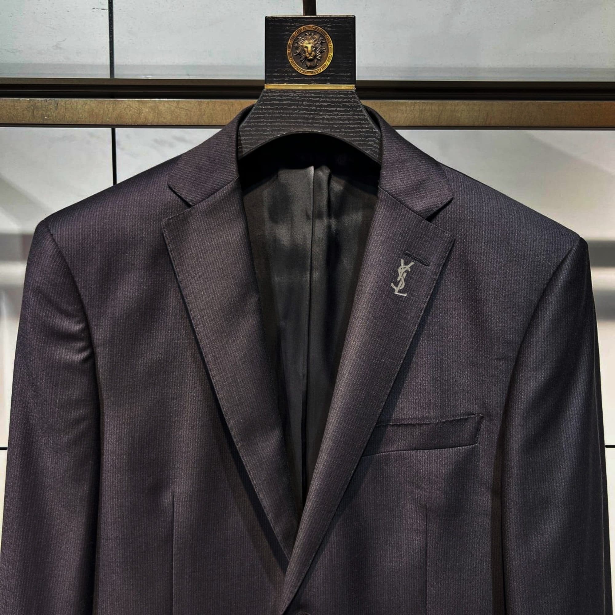 C18000 Jacket and trousers – top-quality wool fabric. Fabric composition: 97% wool, 3% polyester. Highly recommended by the store! Best-selling item! 🔥 [YSL] High-end suit set from the original factory. Same as what is available on the official website. T — image 3