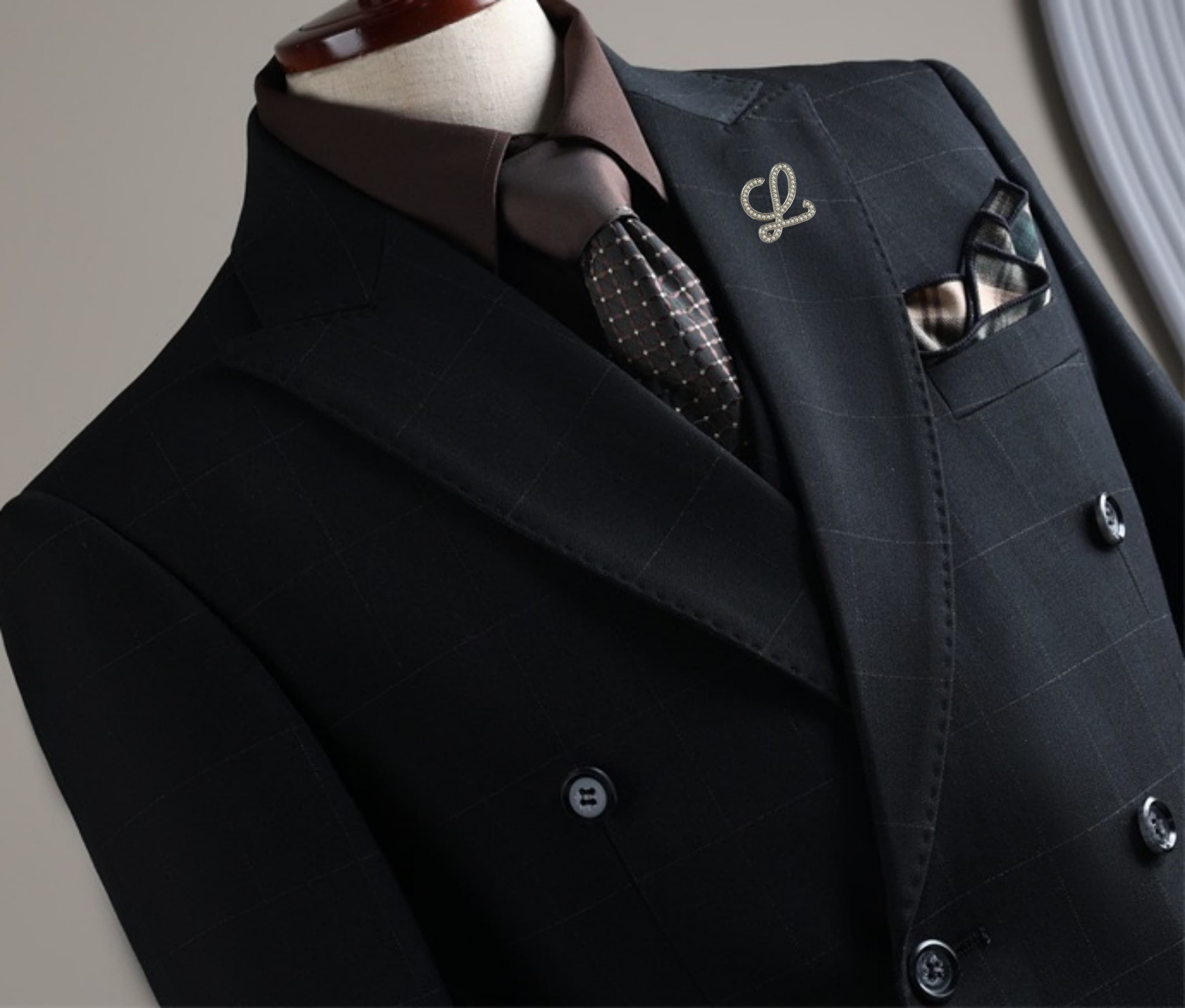 C17999 The preferred choice for business occasions! Essential formal attire for business negotiations and interviews! Wedding dresses! Highly recommended by stores! Best-selling items! 🔥【LOEWE】High-end suit sets from the original collection, identical to  — image 6