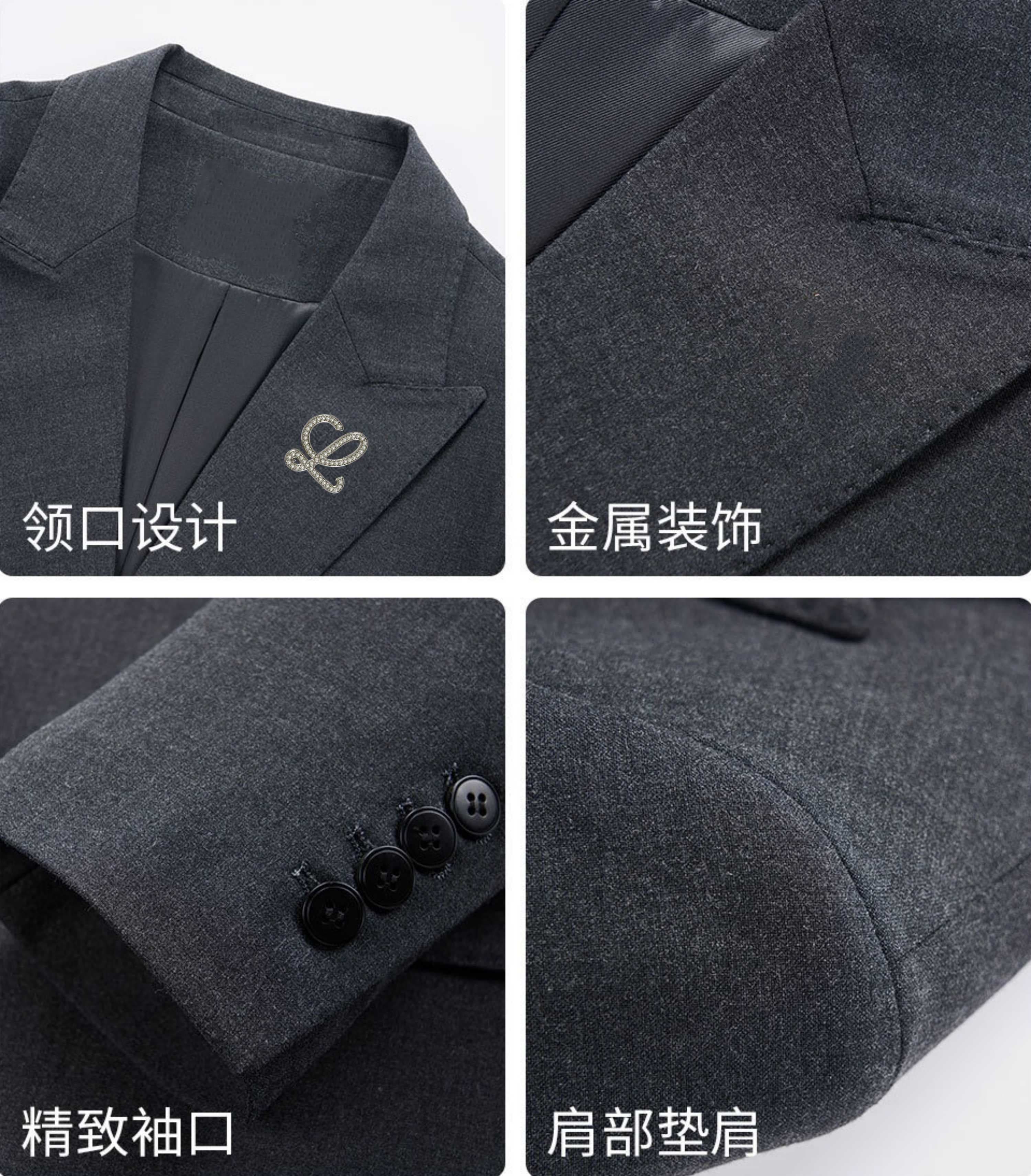 C17993 The preferred choice for business occasions! Essential formal attire for business negotiations and interviews! Wedding dresses! Recommended by stores! Top-selling items! 🔥 [LOEWE] High-end suit sets from the original line, identical to those on the — image 7