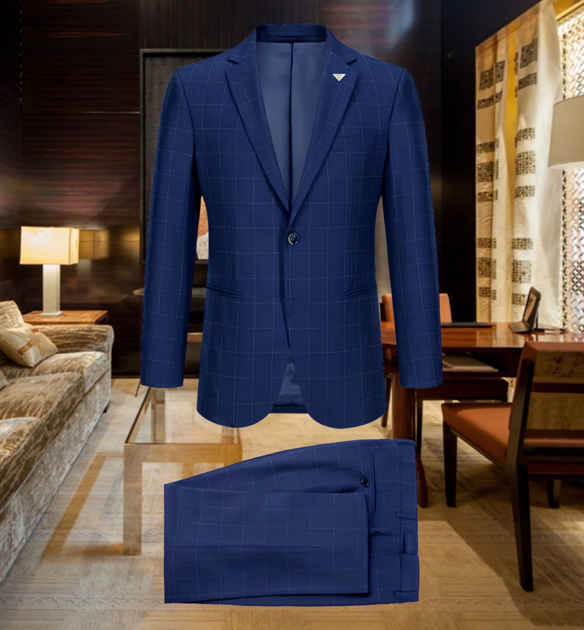 C17991 The preferred choice for business occasions! Essential formal attire for business negotiations and interviews! Wedding dresses! Highly recommended by stores! Top-selling items! 🔥 [Prada] High-end suit sets, identical to those on the official websit — image 1