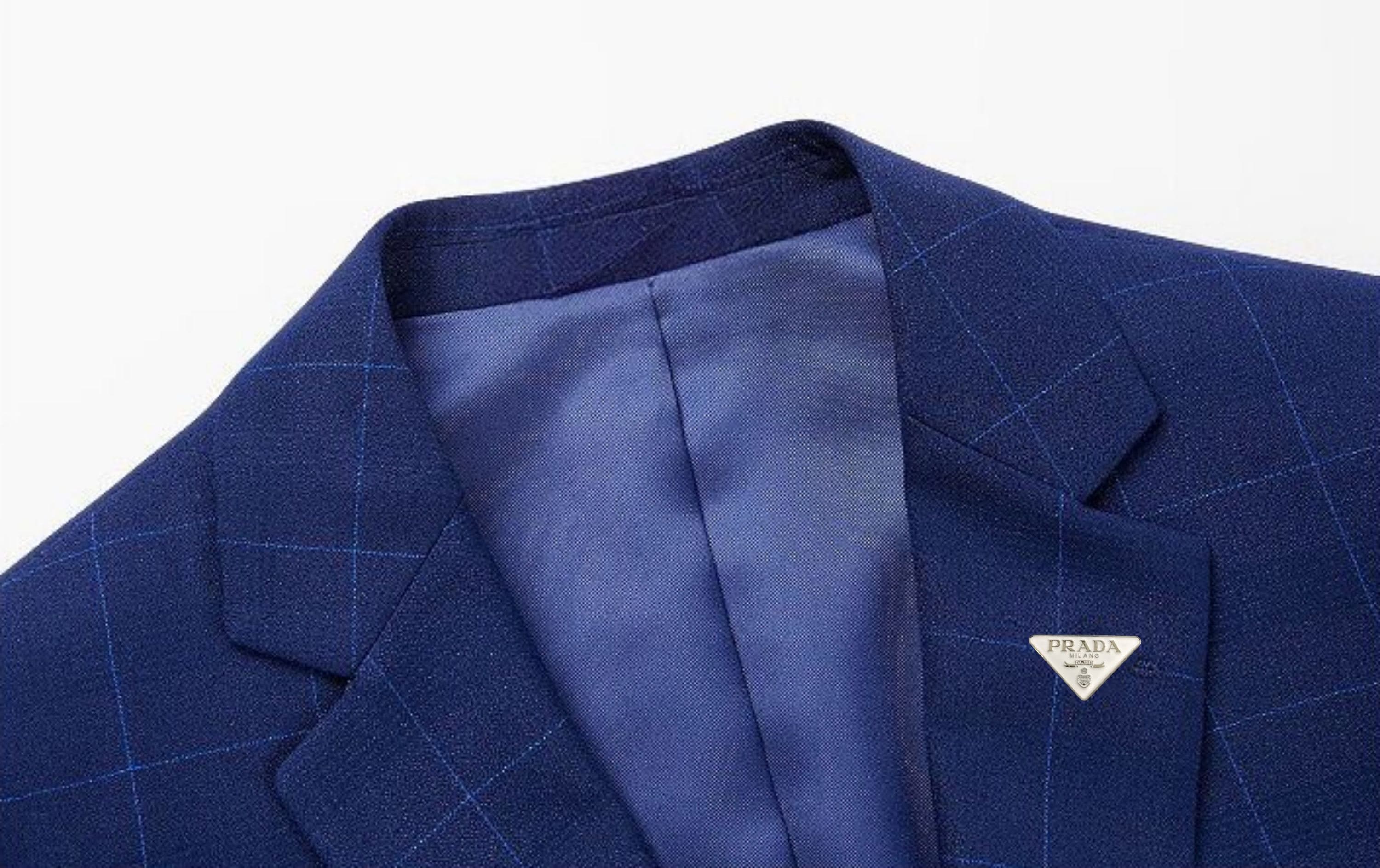 C17990 The preferred choice for business occasions! Essential formal attire for business negotiations and interviews! Wedding dresses! Highly recommended by stores! Top-selling products! 🔥 [Prada] High-end suit sets, identical to those on the official web — image 3