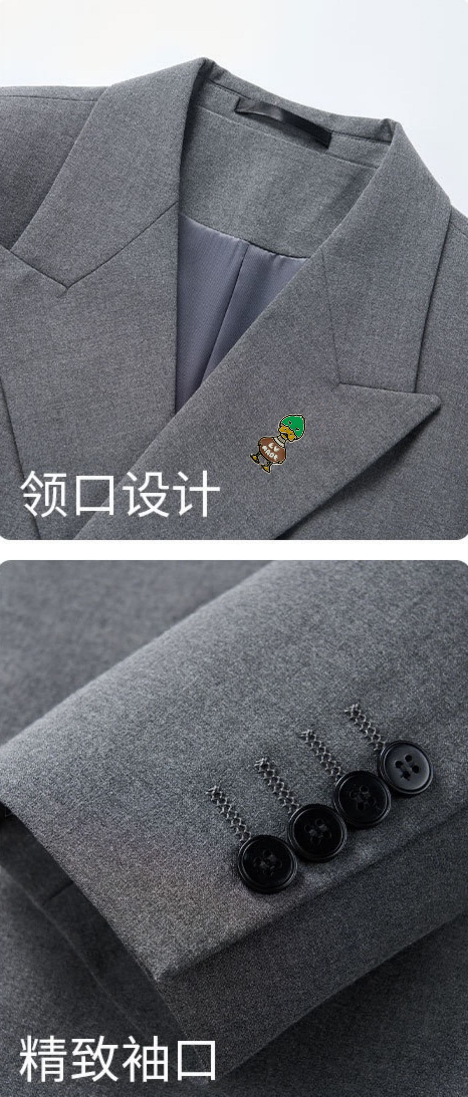 C17979 The perfect choice for business occasions! Essential formal attire for business negotiations and interviews! Wedding dresses! Recommended by stores! Top-selling items! 🔥 [Louis Vuitton LV] High-end suit sets, identical to those on the official webs — image 7