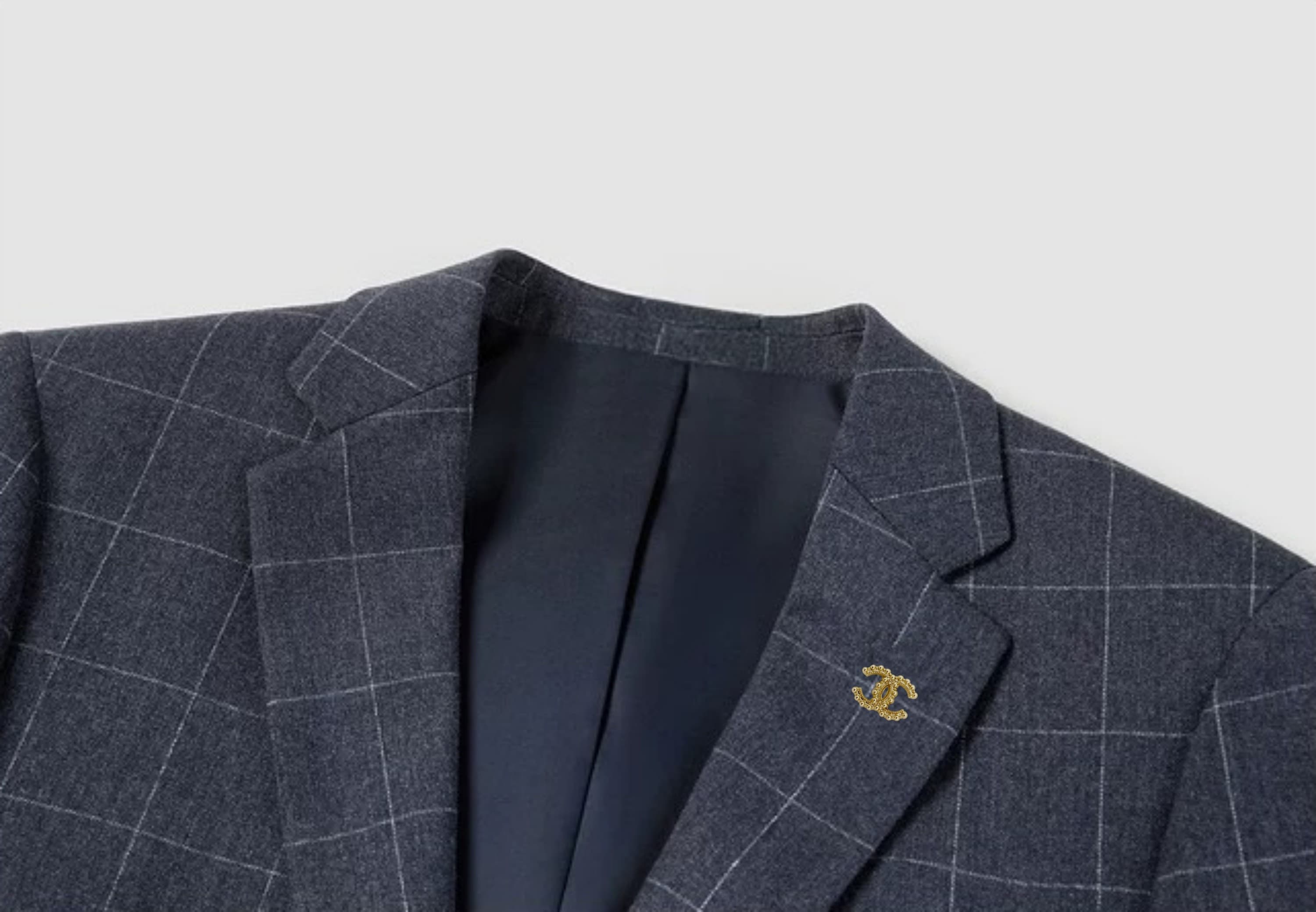 C17869 The preferred choice for business occasions! Wedding gowns! Highly recommended by the store! Must-have item! [Chanel CHANEL] High-end suit sets from the original collections, identical to those on the official website. A complete set of suits, new  — image 3