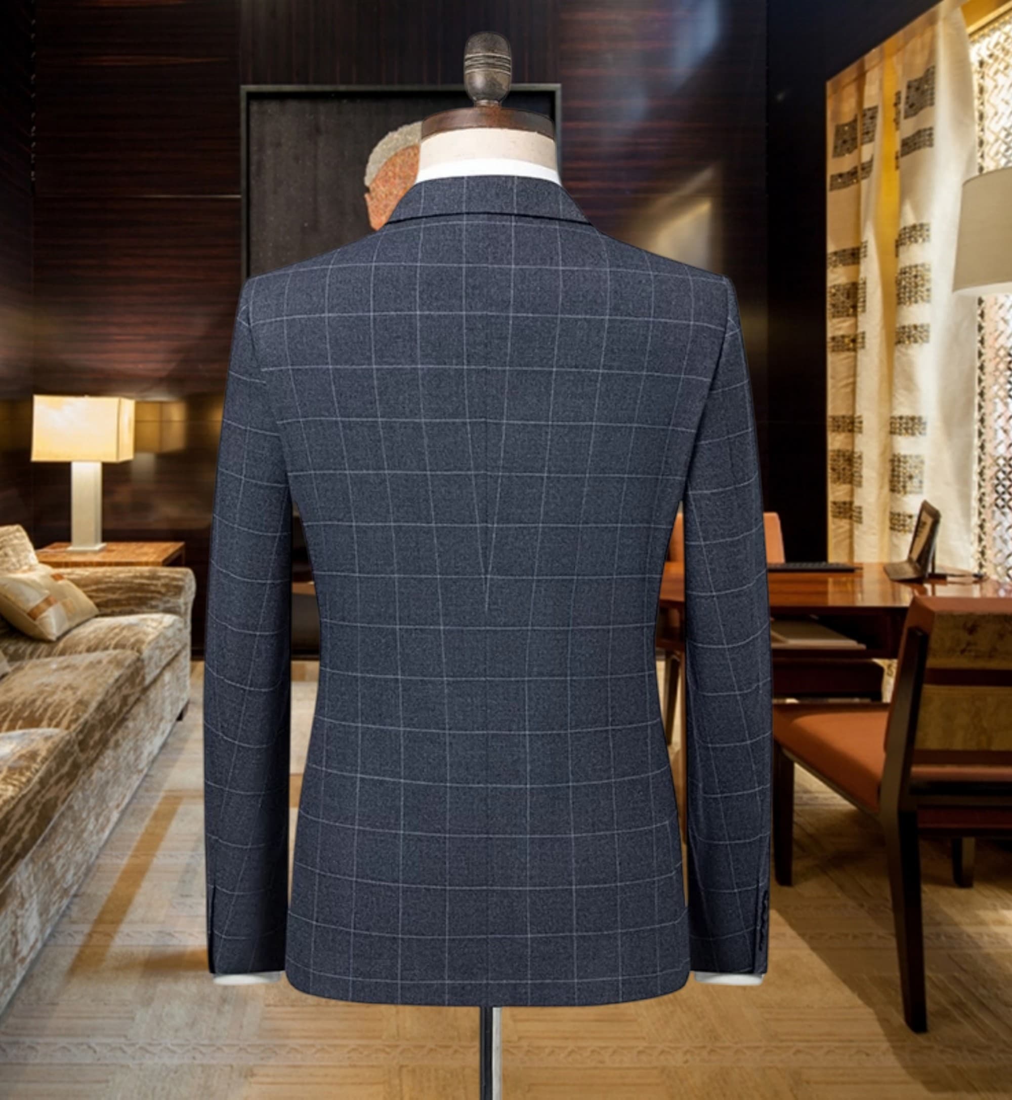 C17869 The preferred choice for business occasions! Wedding gowns! Highly recommended by the store! Must-have item! [Chanel CHANEL] High-end suit sets from the original collections, identical to those on the official website. A complete set of suits, new  — image 2