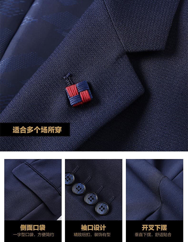C17865 The preferred choice for business occasions! Wedding dresses! Highly recommended by the store! Must-have item! [GUCCI] Original high-end suit sets – identical to those on the official website. Two-piece suits, latest designs from fashion shows. The — image 4