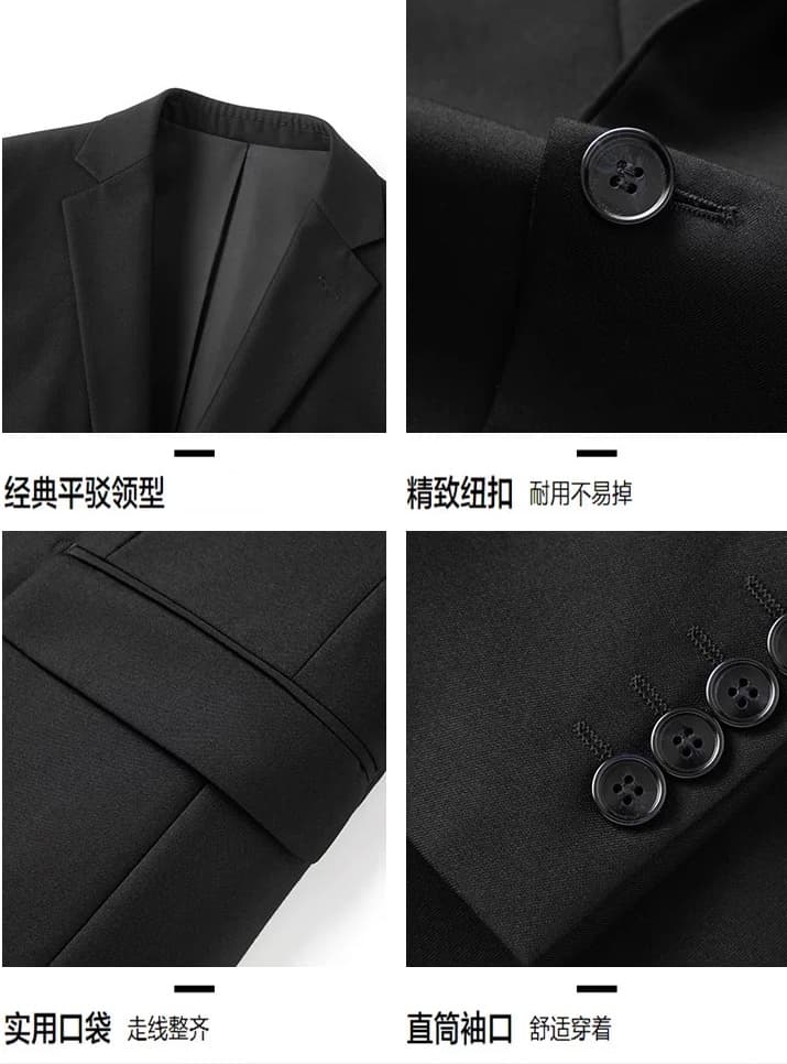 C17864 The preferred choice for business occasions! Wedding dresses! Highly recommended by the store! A must-have item! [GUCCI] High-end suit sets made on original designs; identical to those available on the official website. Two-piece suits, new models  — image 5