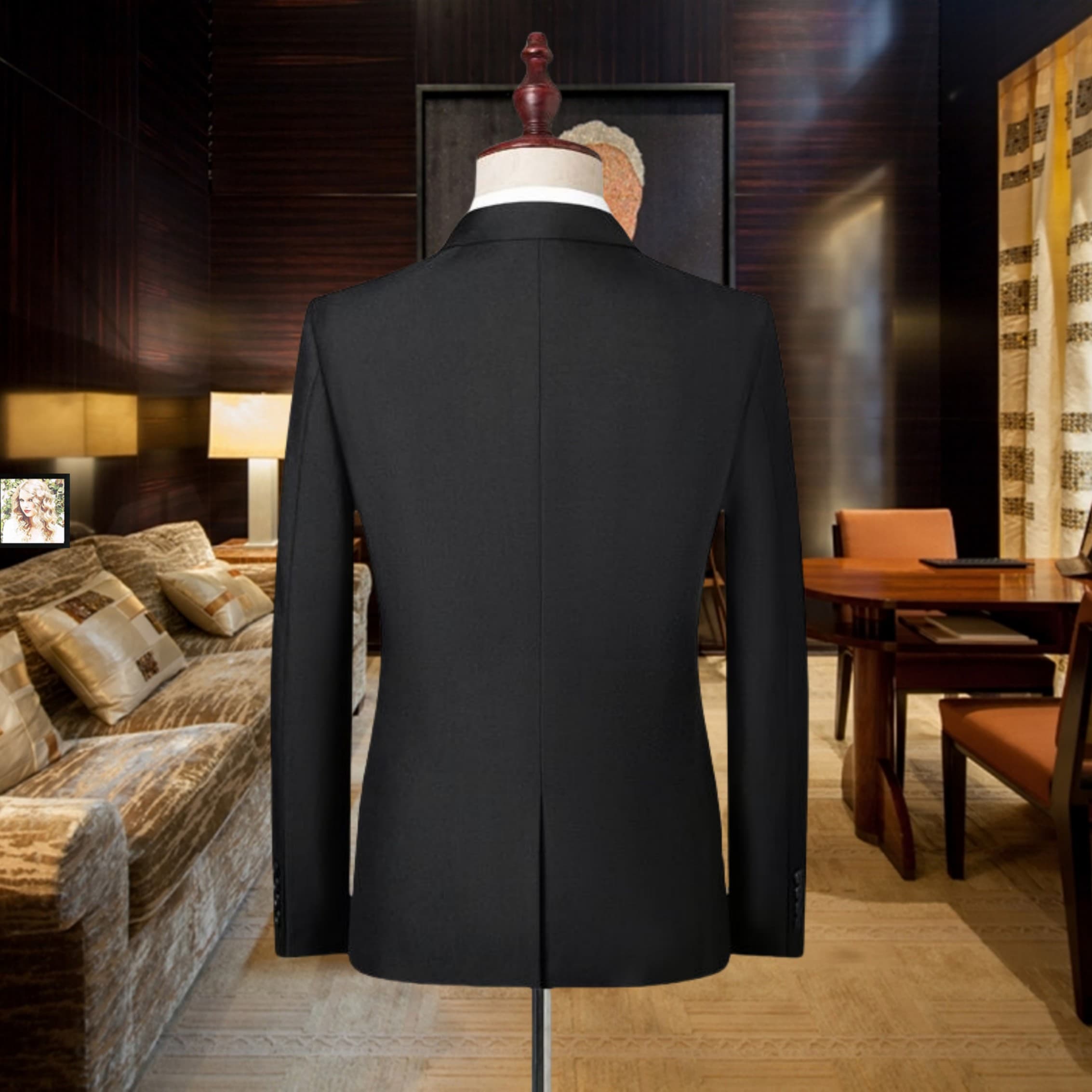 C17864 The preferred choice for business occasions! Wedding dresses! Highly recommended by the store! A must-have item! [GUCCI] High-end suit sets made on original designs; identical to those available on the official website. Two-piece suits, new models  — image 2