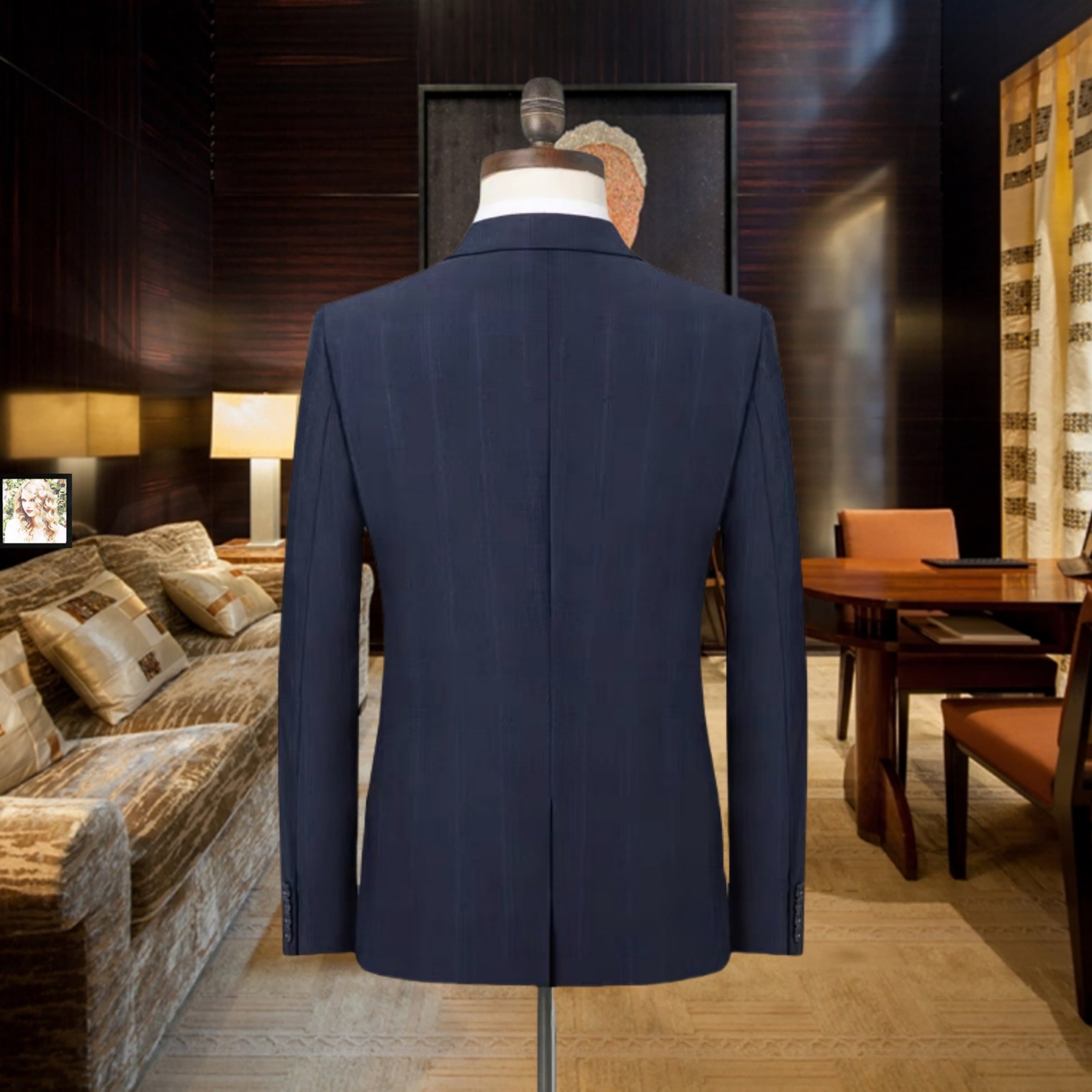 C17860 Top choice for business occasions! Wedding dresses! Highly recommended by the store! Best-selling item! [GUCCI] Original high-end suit sets – identical to those on the official website. Two-piece suits, new designs from fashion shows. The most adva — image 2