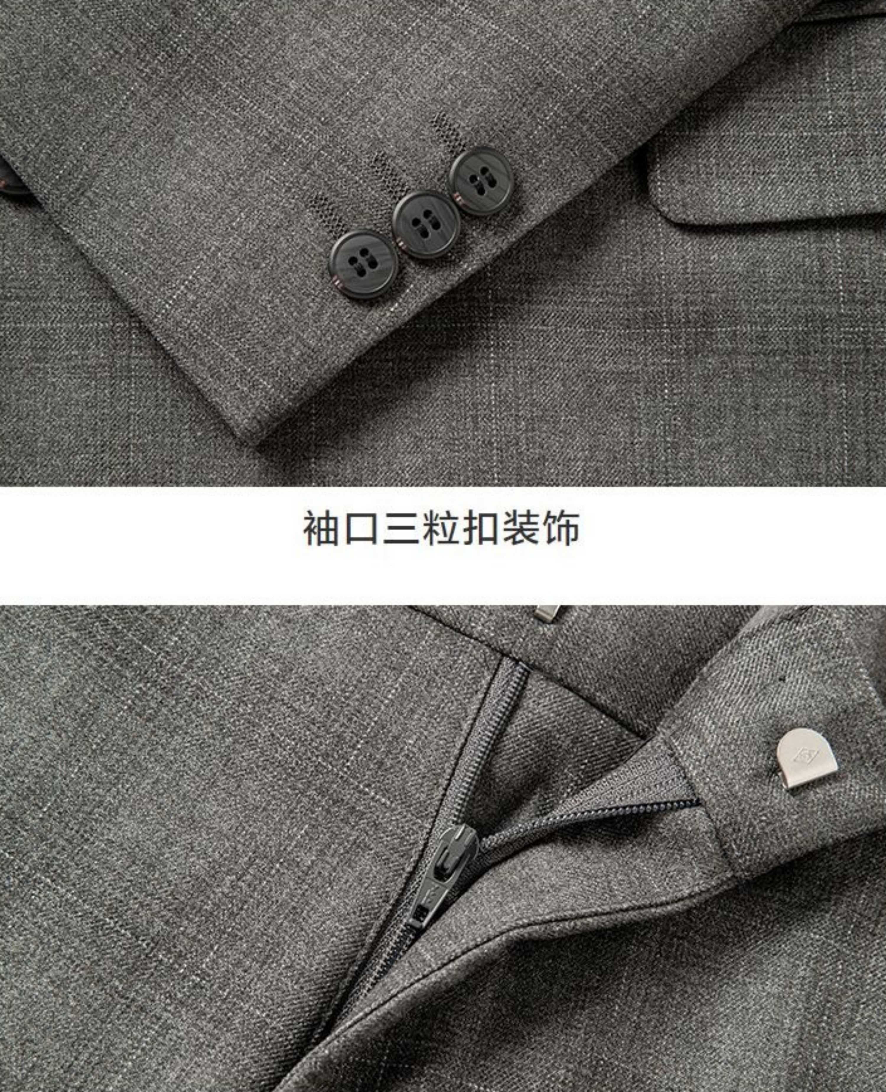 C17858 The top choice for business occasions! Wedding gowns! Highly recommended by the store! Must-have item! [GUCCI] High-end suit sets from the original collection, identical to those on the official website. Two-piece suits, latest designs for events a — image 7