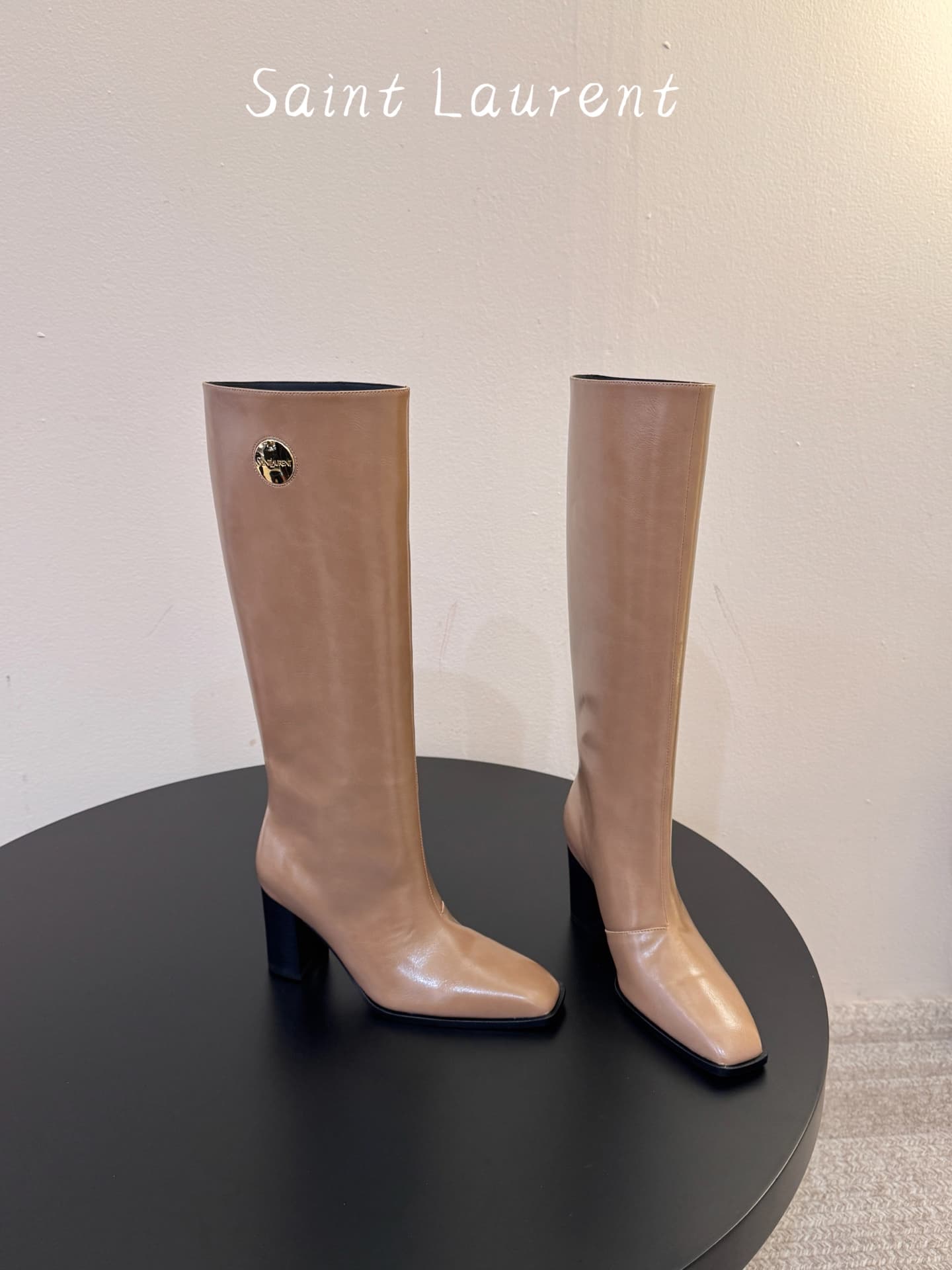 D12308 SAINT LAURENT – Fall/Winter runway boots for Saint Laurent — image 4