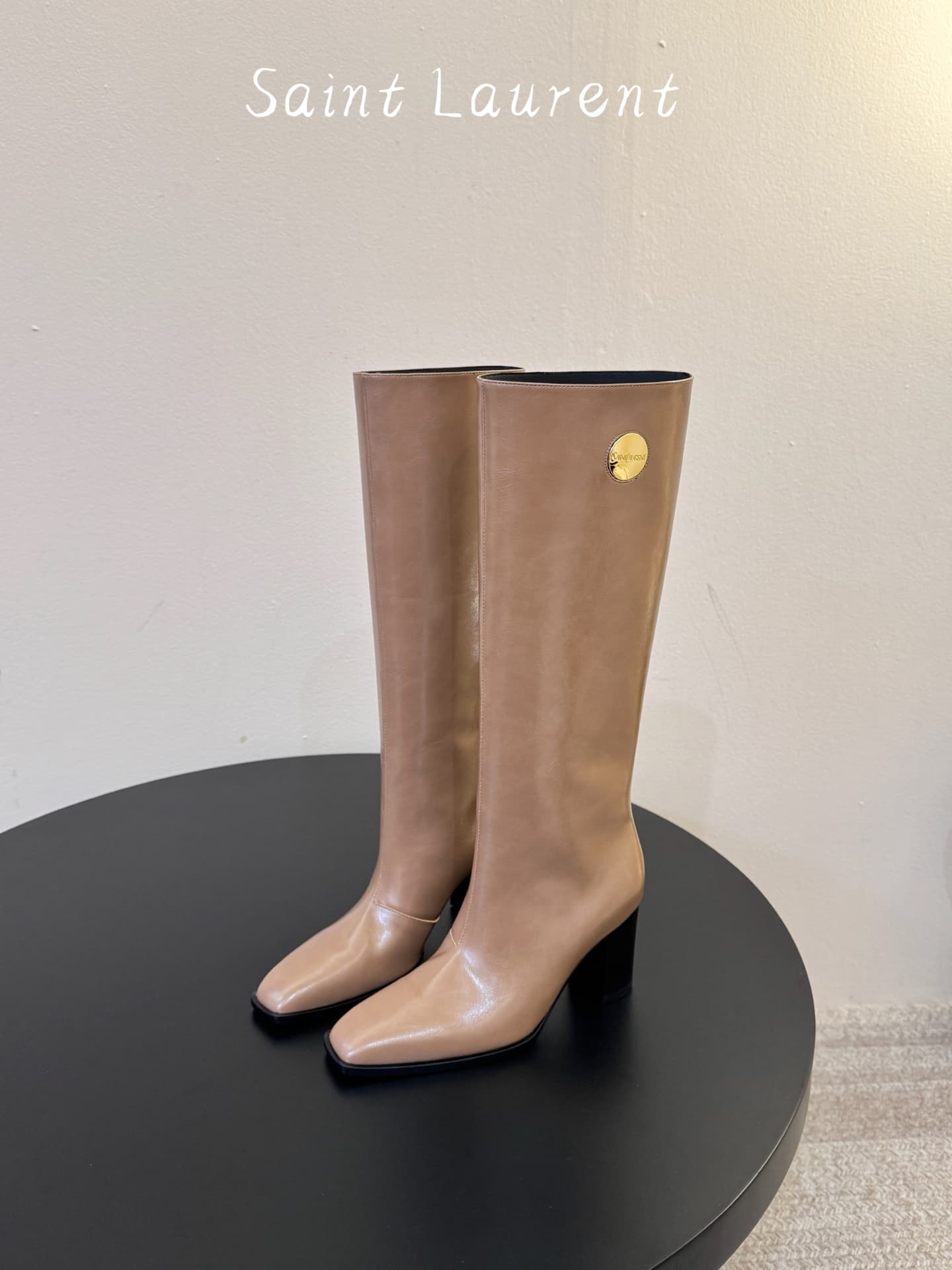 D12308 SAINT LAURENT – Fall/Winter runway boots for Saint Laurent — image 5