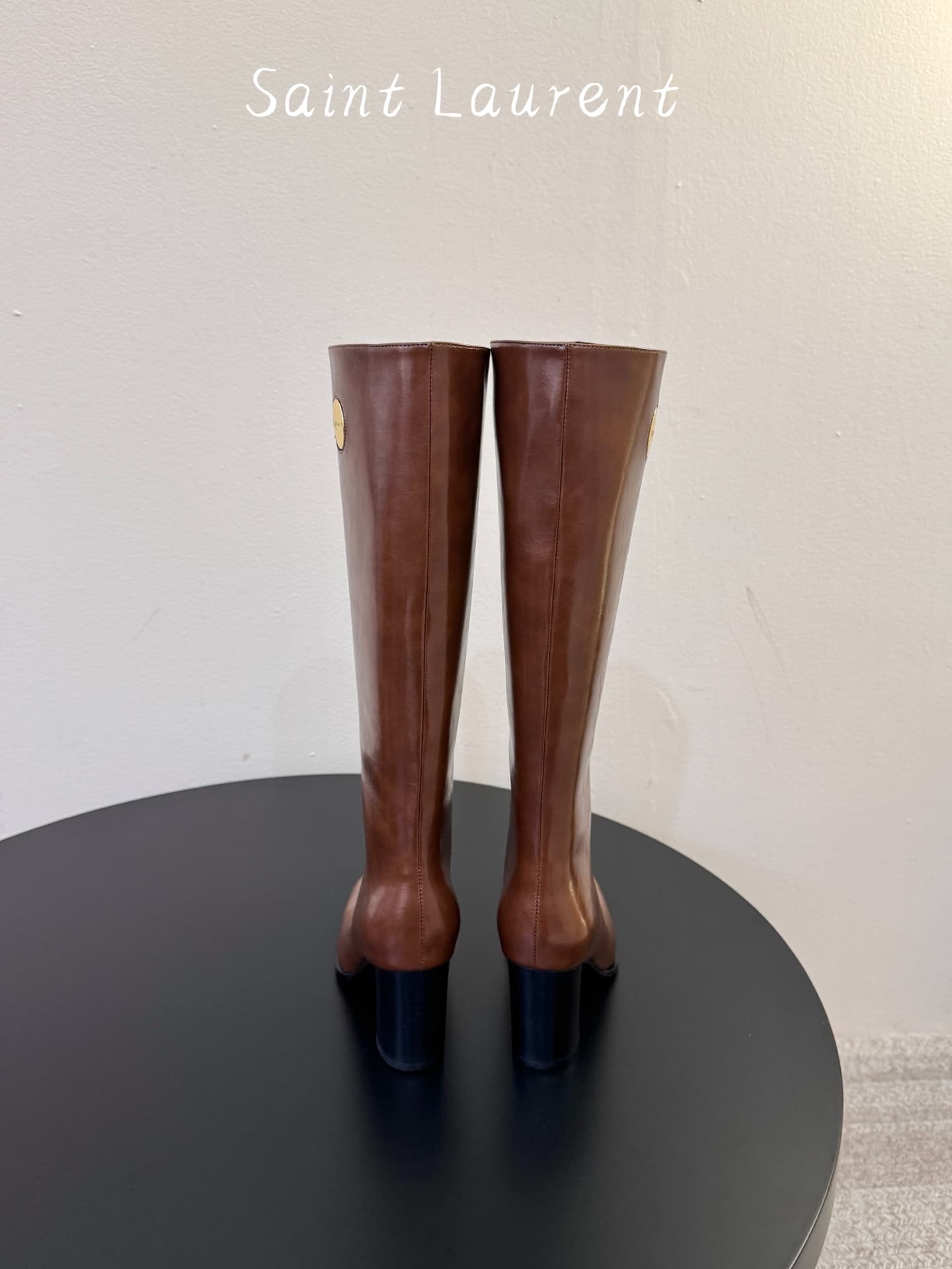 D12304 SAINT LAURENT – Autumn/Winter runway boots for Saint Laurent — image 6