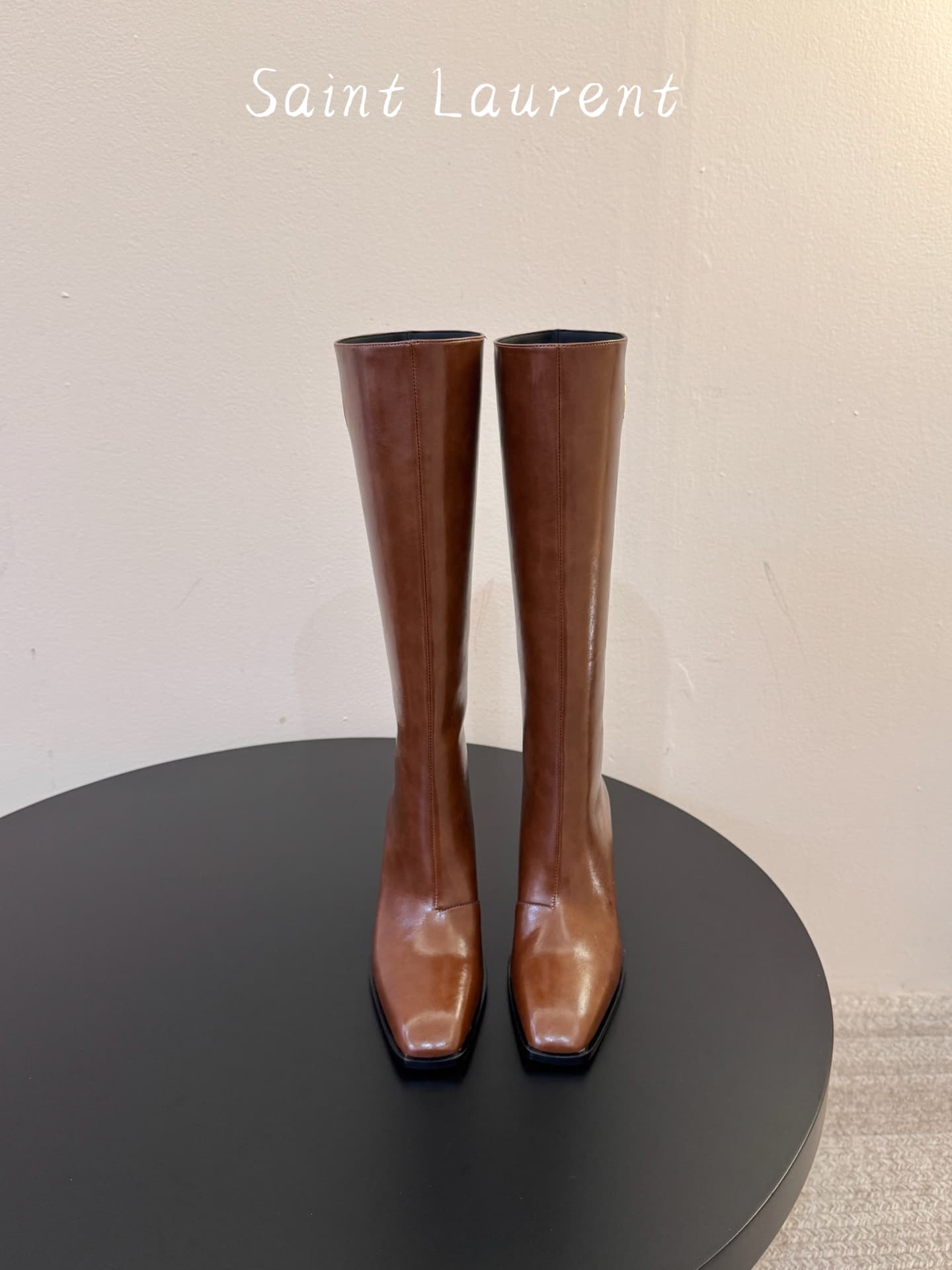 D12304 SAINT LAURENT – Autumn/Winter runway boots for Saint Laurent — image 1