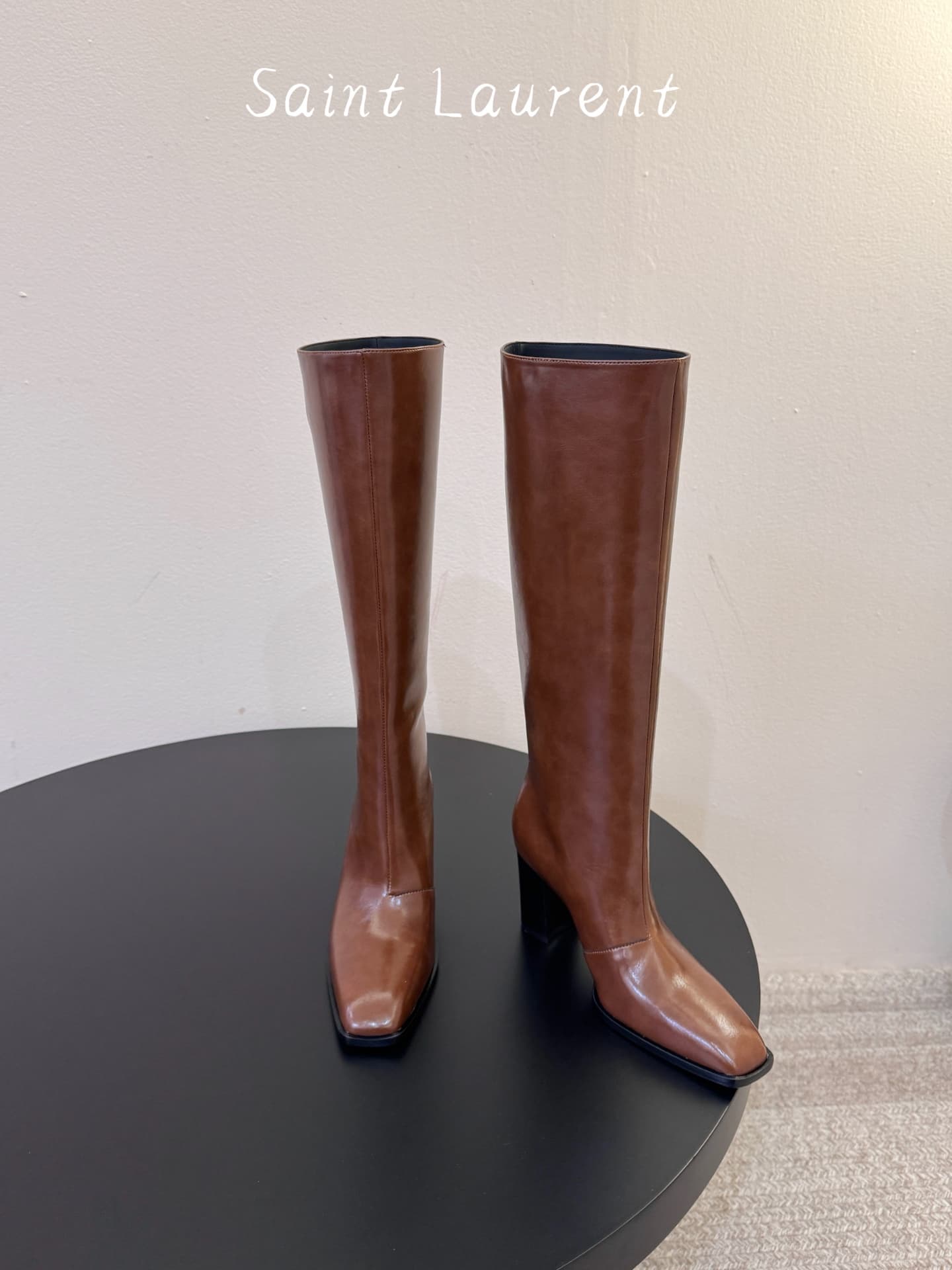 D12304 SAINT LAURENT – Autumn/Winter runway boots for Saint Laurent — image 2