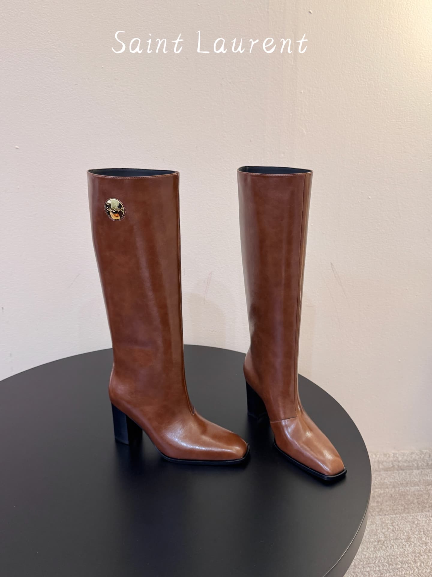 D12304 SAINT LAURENT – Autumn/Winter runway boots for Saint Laurent — image 4