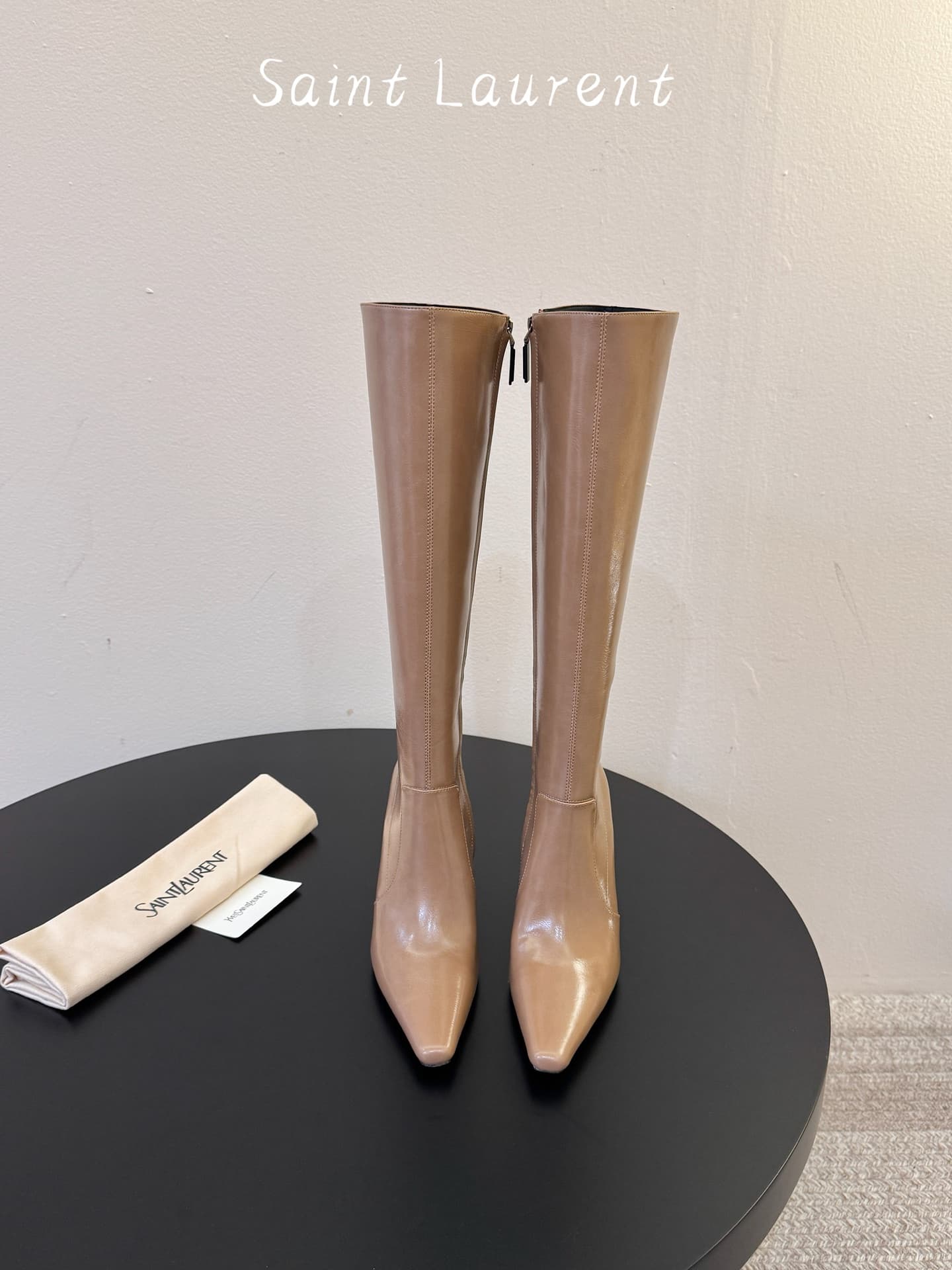 D12210 SAINT LAURENT autumn/winter runway boots — image 1